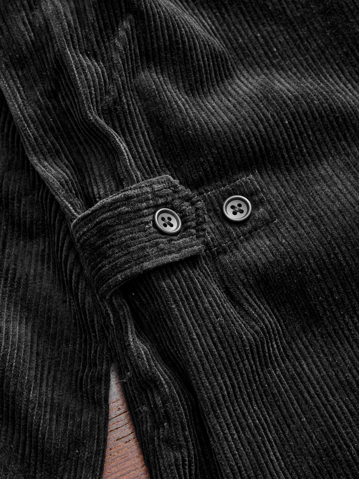 8W Corduroy Loiter Jacket in Black - Image 13