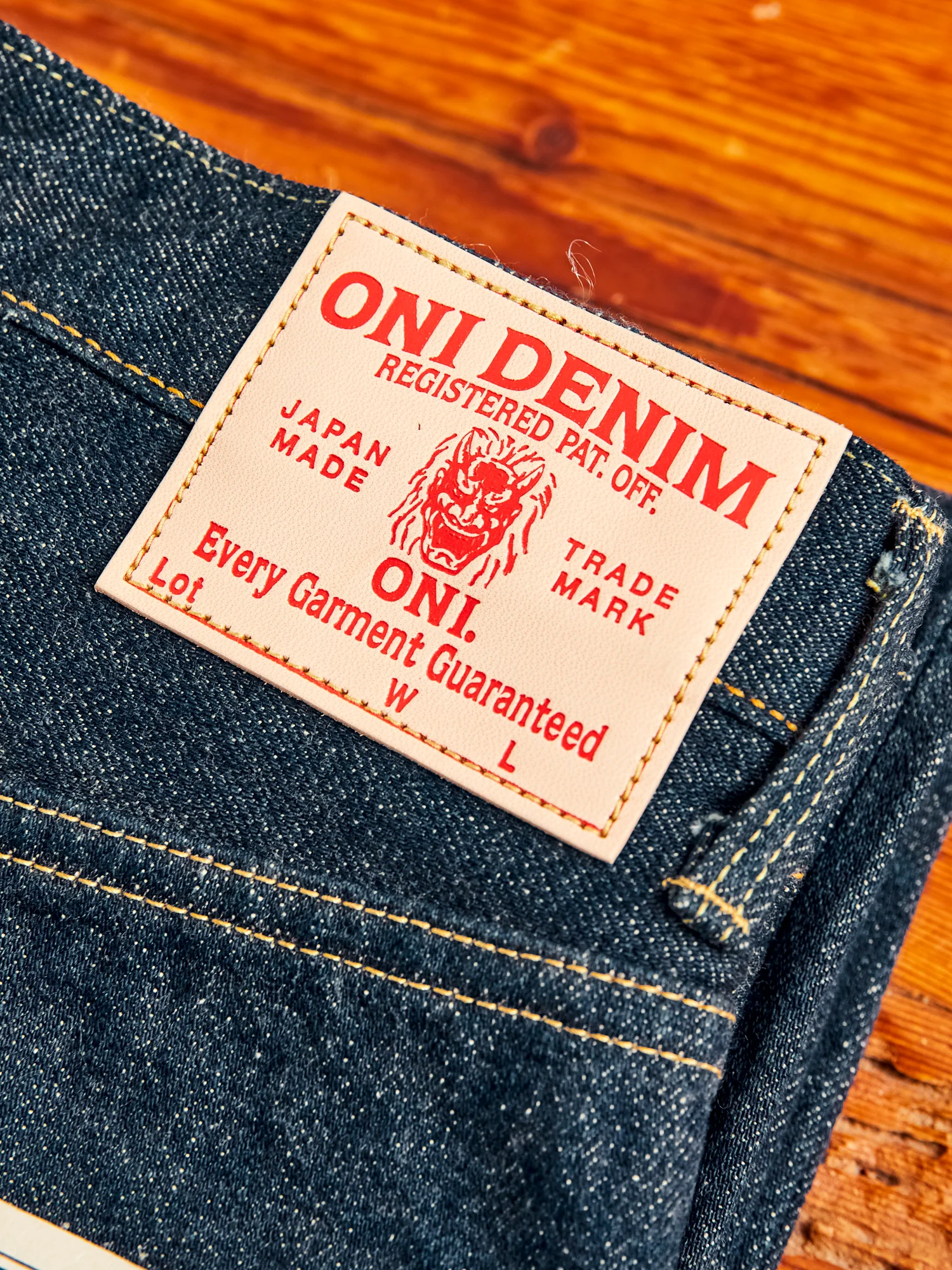 902 "Ishikawadai" 15oz Selvedge Denim - High Tapered Fit - Image 3