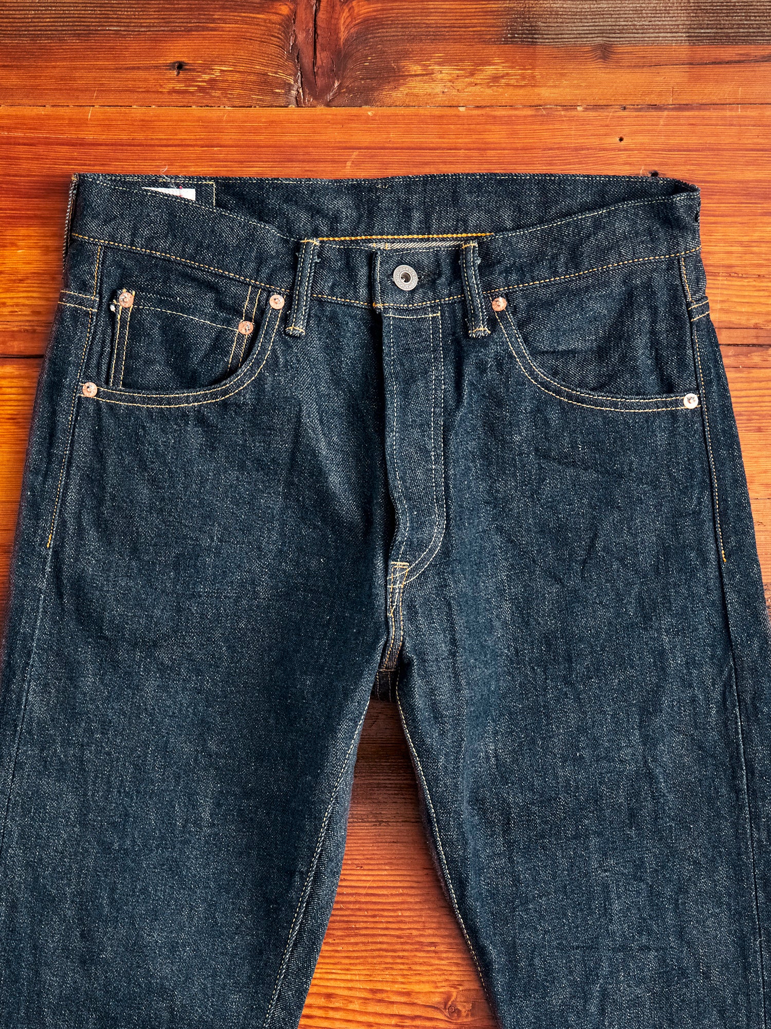 902 "Ishikawadai" 15oz Selvedge Denim - High Tapered Fit - Image 5