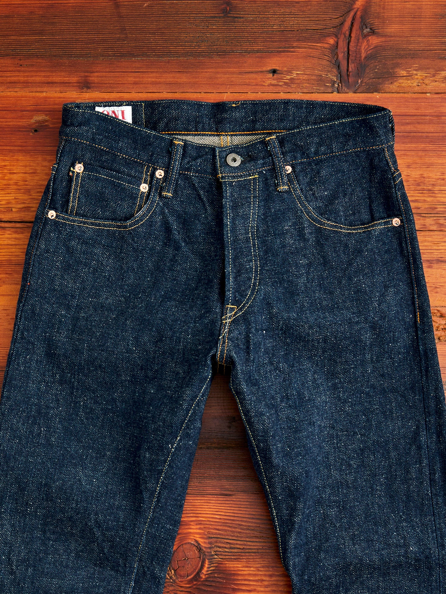 902ZR-KABEG "Secret Kabuki" 20oz Selvedge Denim - High Tapered Fit - Image 5