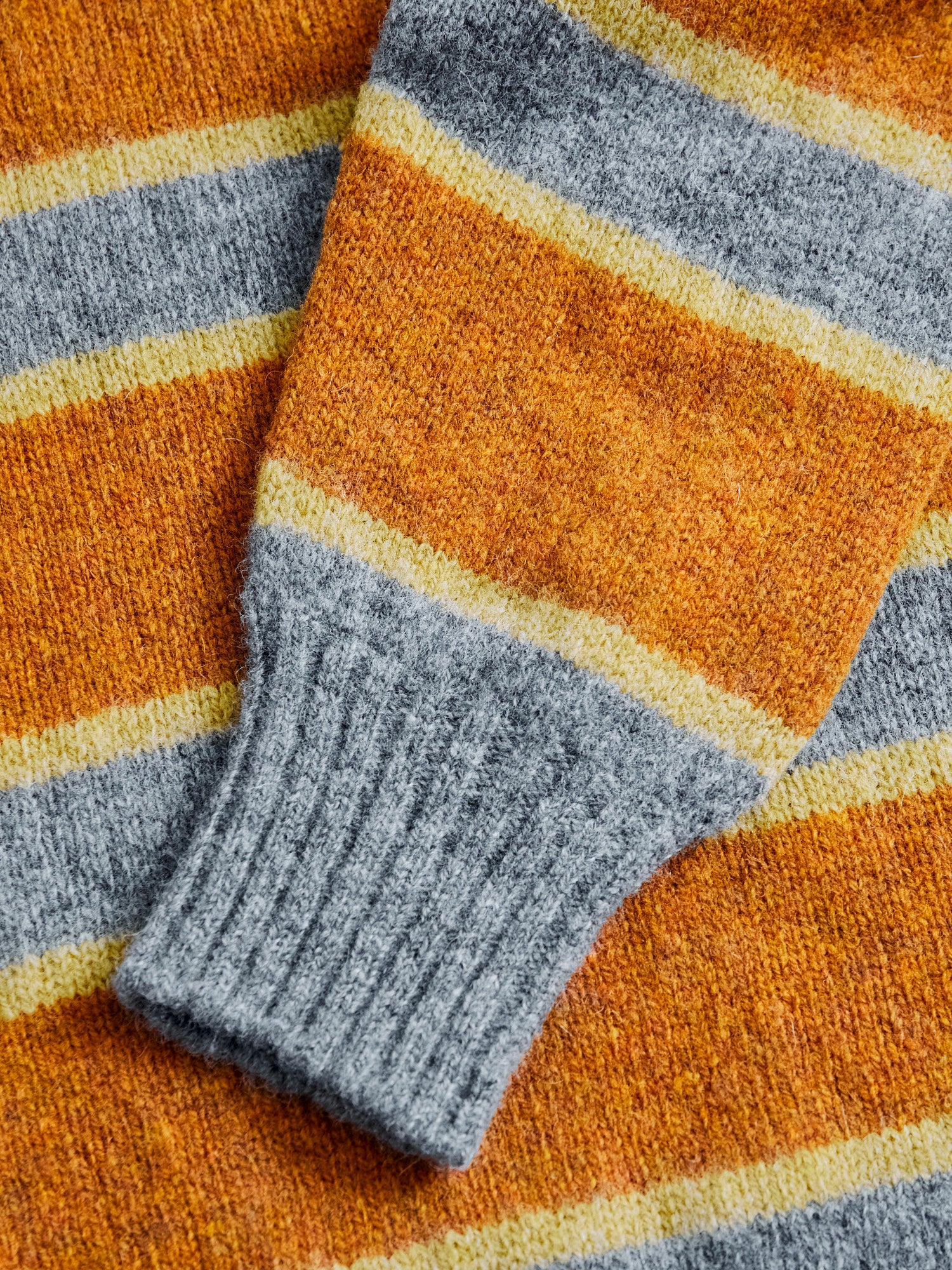 "Absolute Belter" Wool Sweater in Med Grey - Image 4