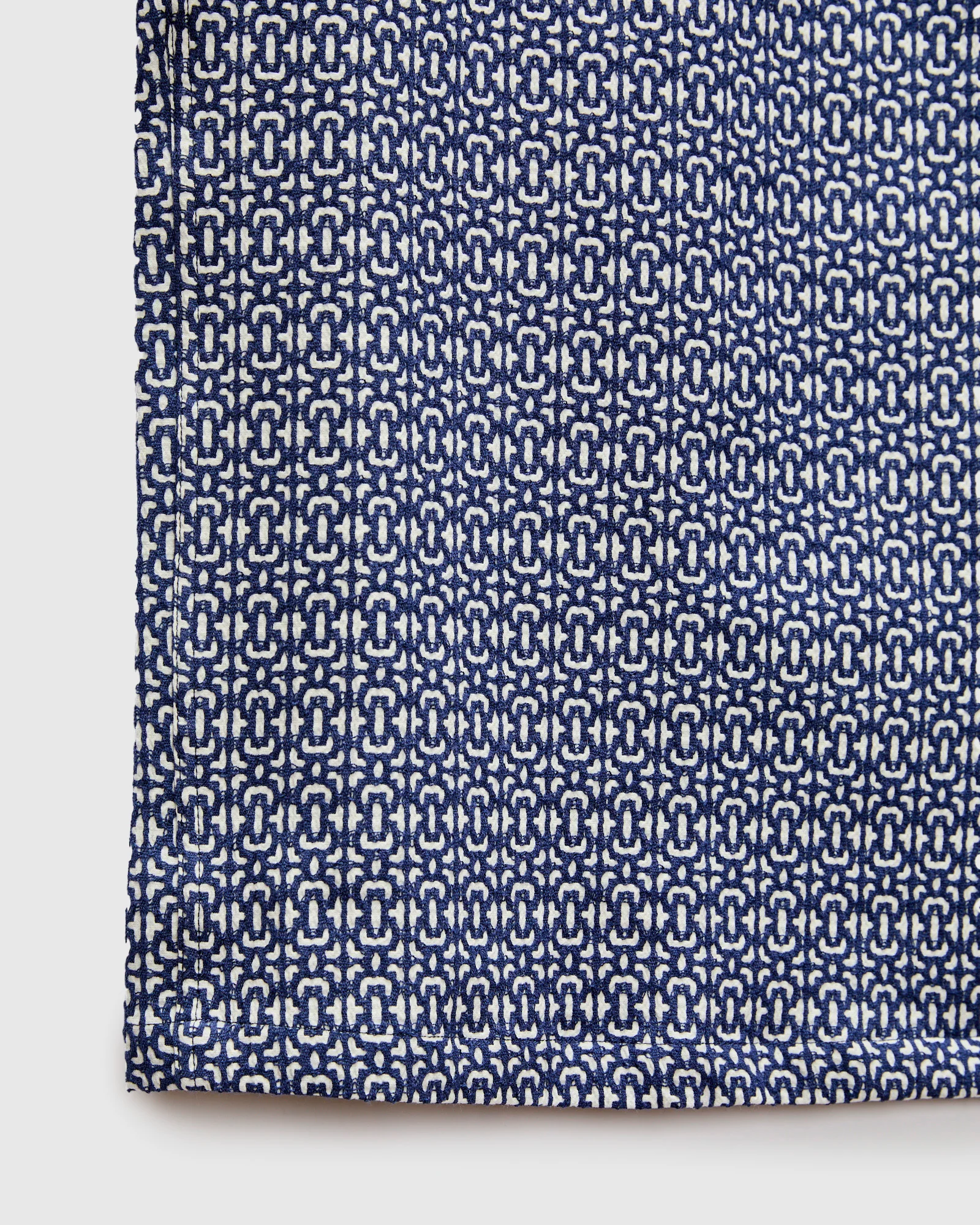 Abstract Tile Shirt in Blue - Image 7
