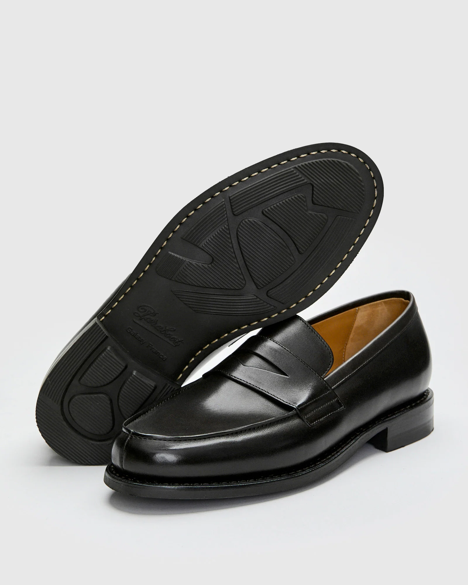 Adonis Loafer in Noire-Lis Noir - Image 2