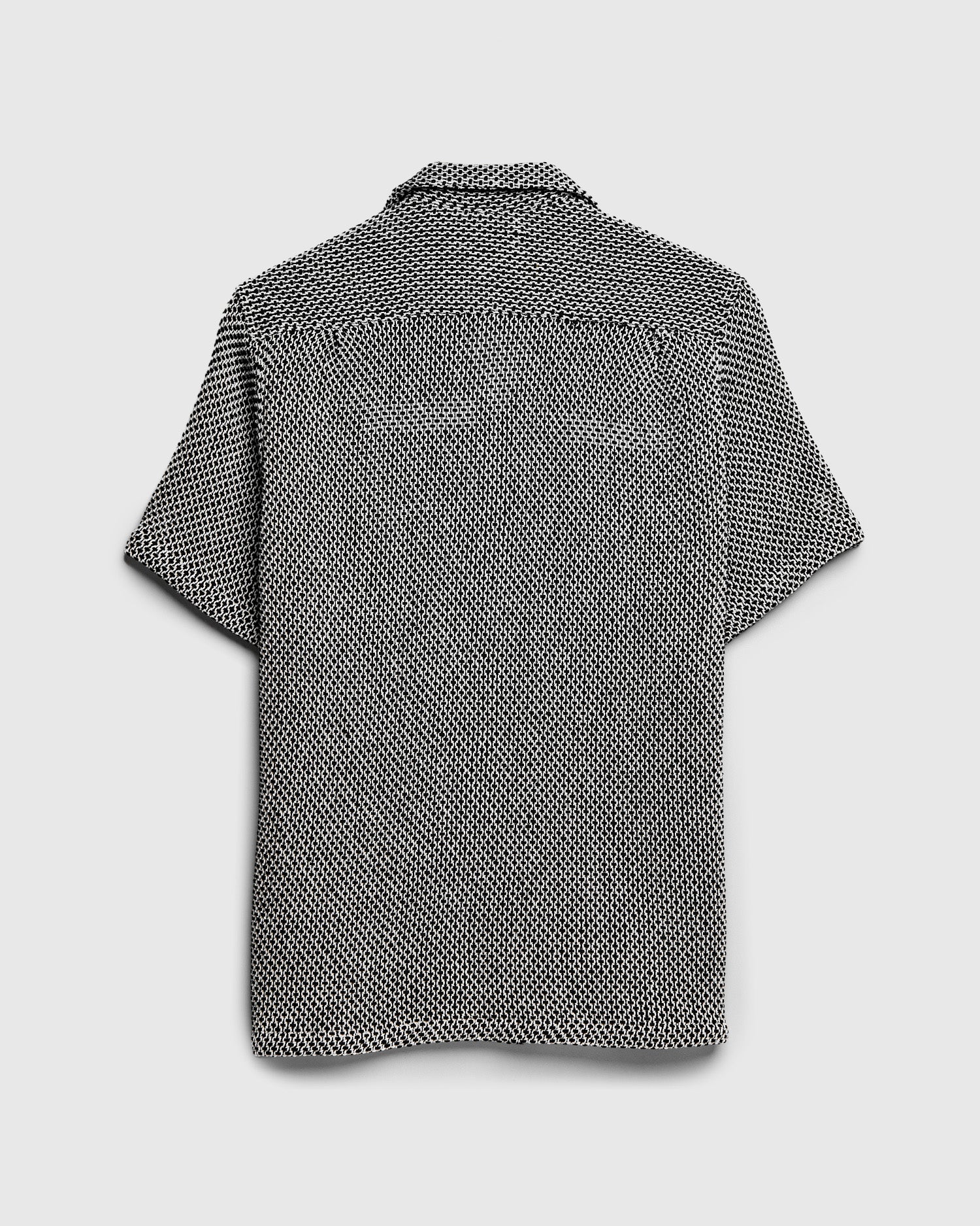 Agora Knit Shirt in Black - Image 3