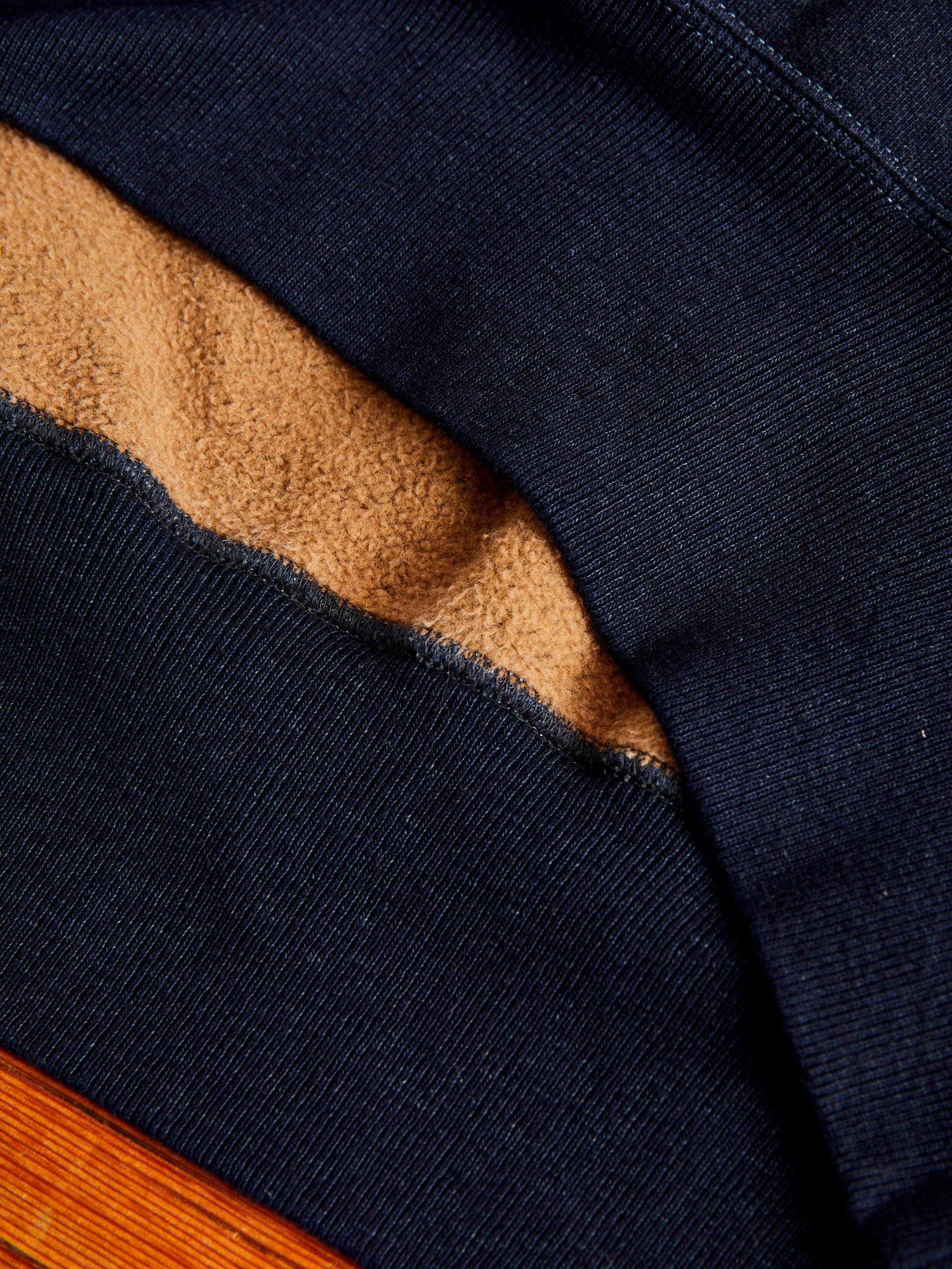 "Aishibu" Crewneck Sweater in Indigo - Image 4