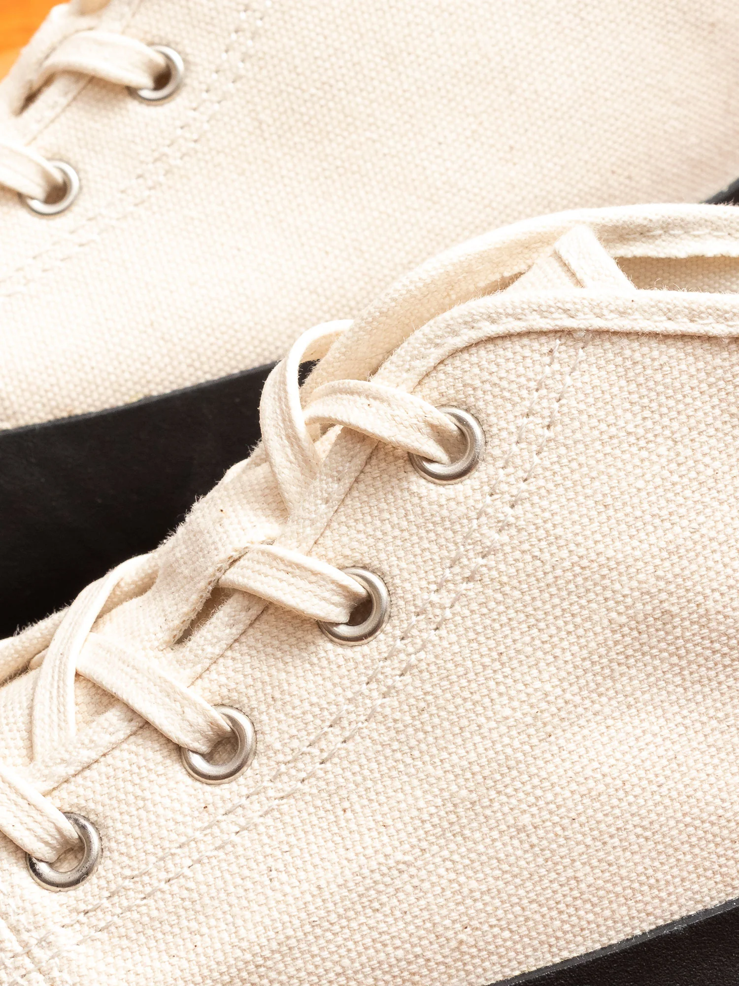 All-Weather Sneaker in Beige/Black - Image 4