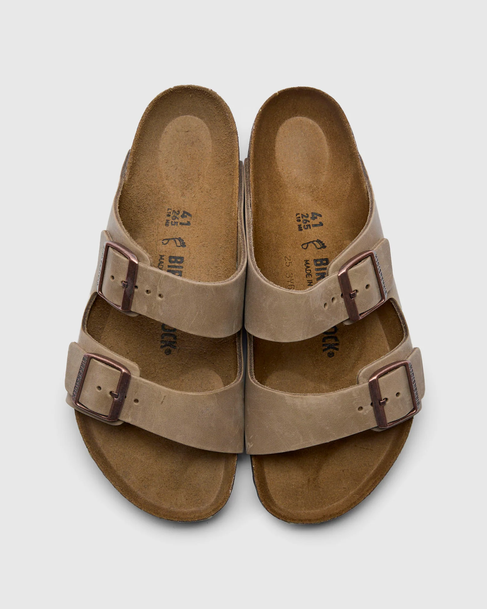 Arizona Sandal in Tobacco Oiled Leather - Image 6