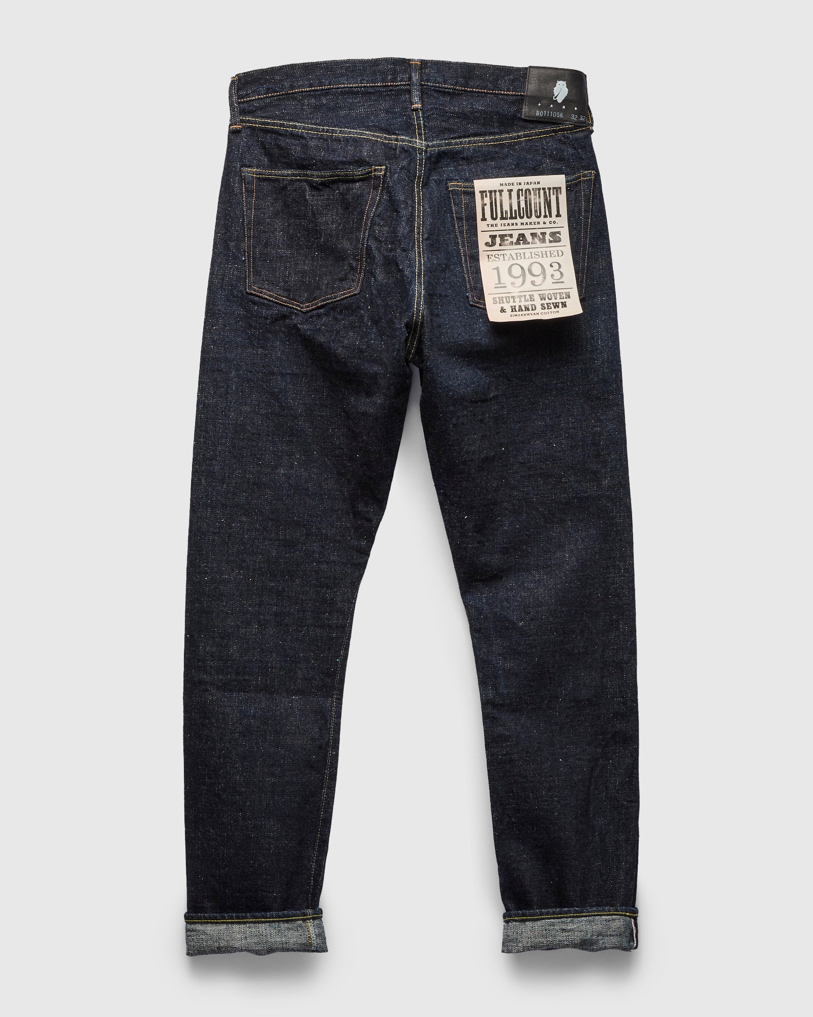B1110SR "Super Rough" 15.5oz Selvedge Denim - Tapered Fit - Image 3
