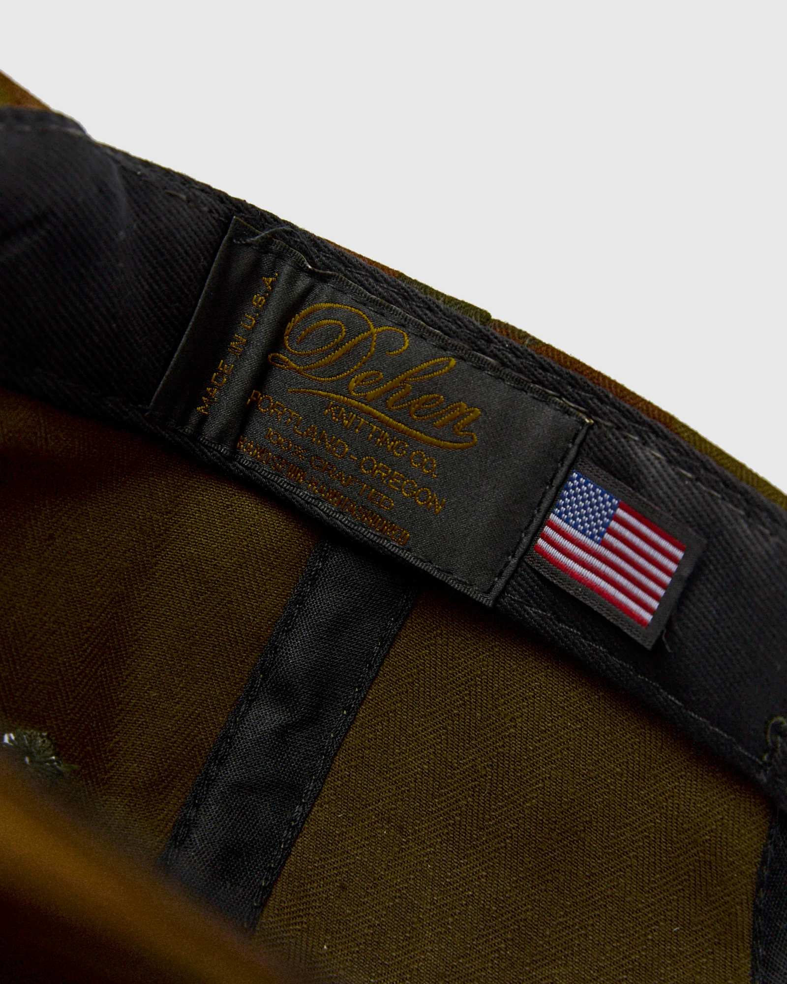 Baseball Hat in Waxed Ginger Camo - Image 5