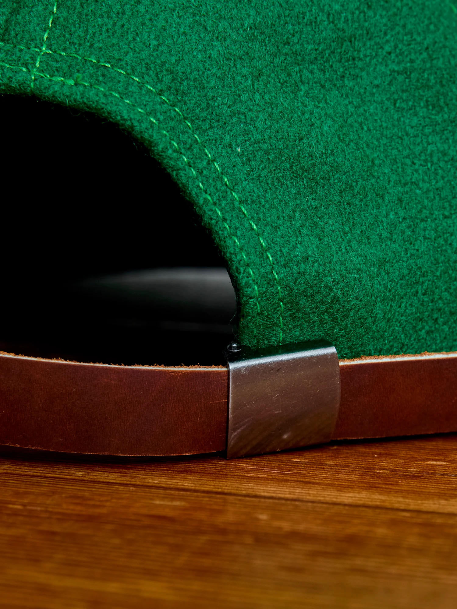 Baseball Hat in Kelly Green - Image 4