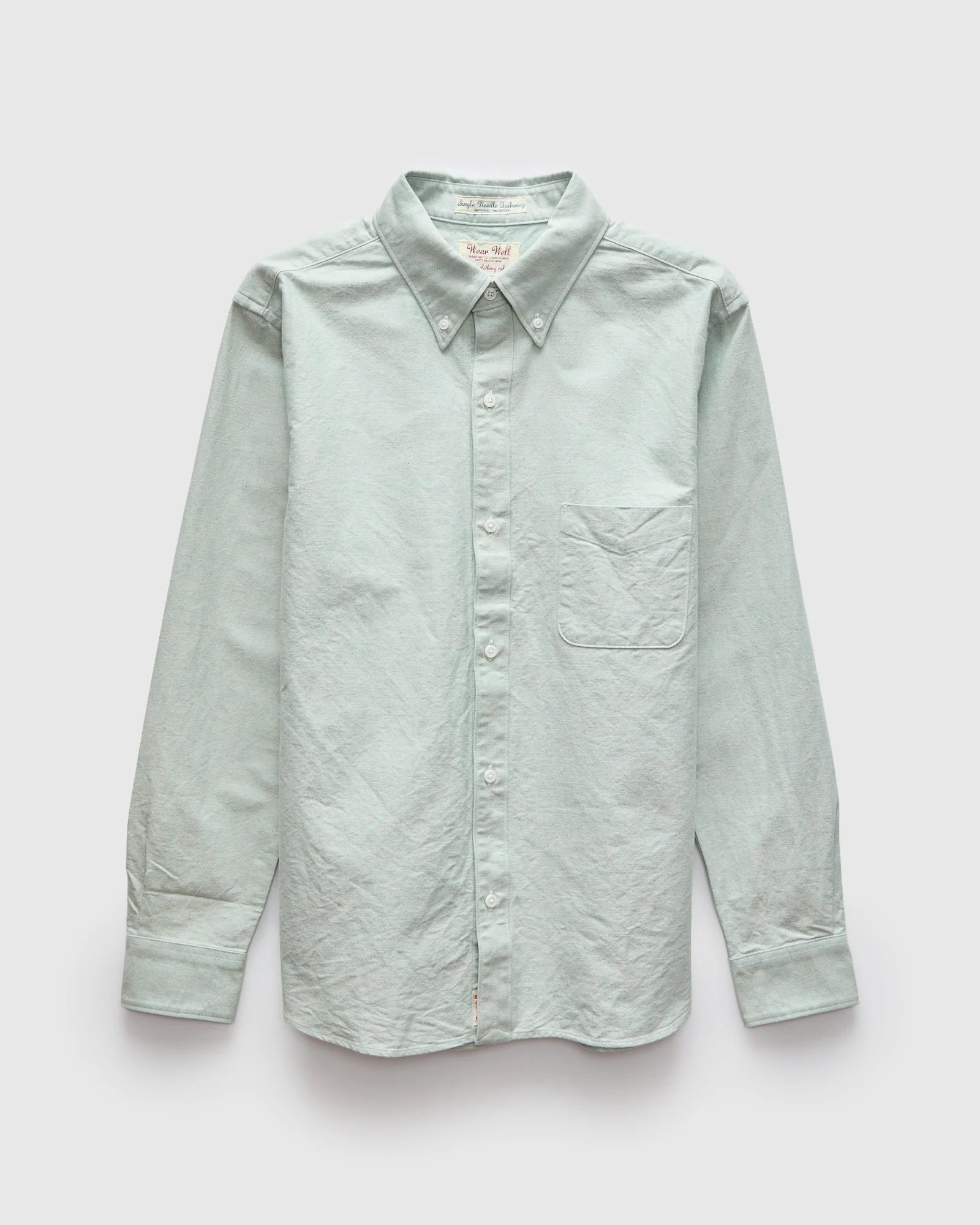 Oxford Button-Down Shirt in Light Indigo