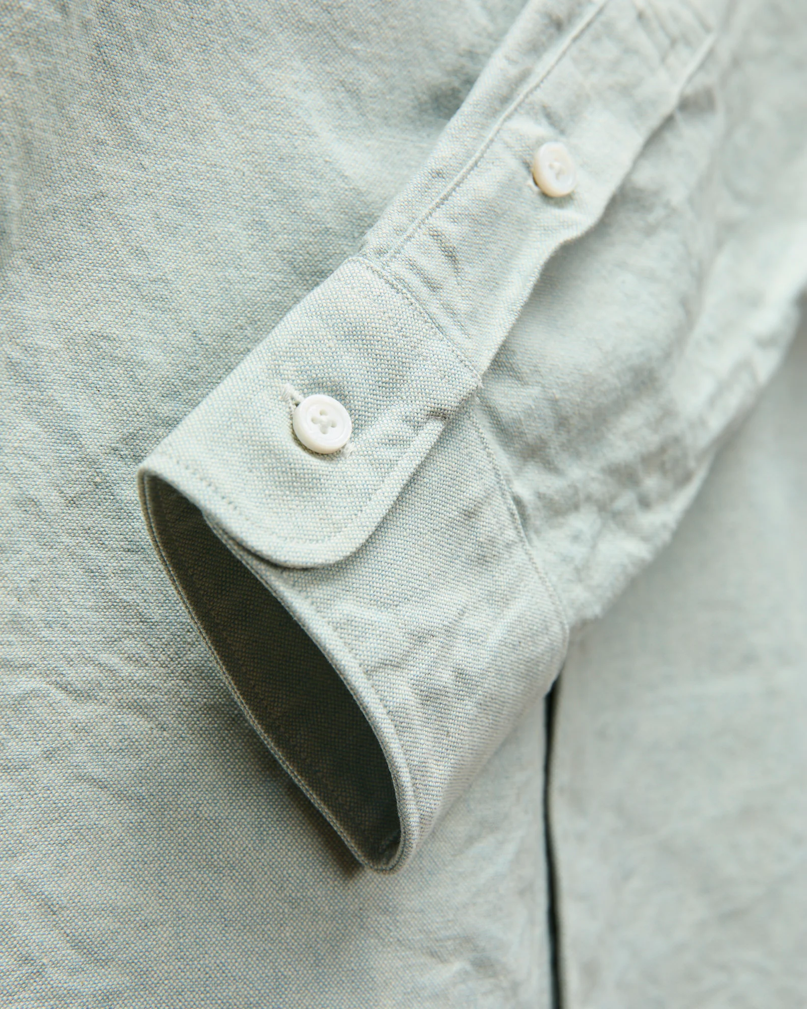 Oxford Button-Down Shirt in Light Indigo - Image 7