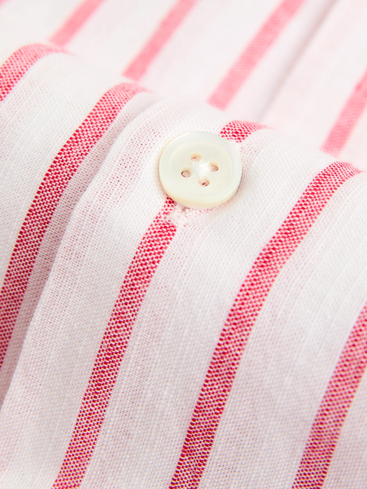 Beach Cabin Button-Up Shirt in Red - Image 6