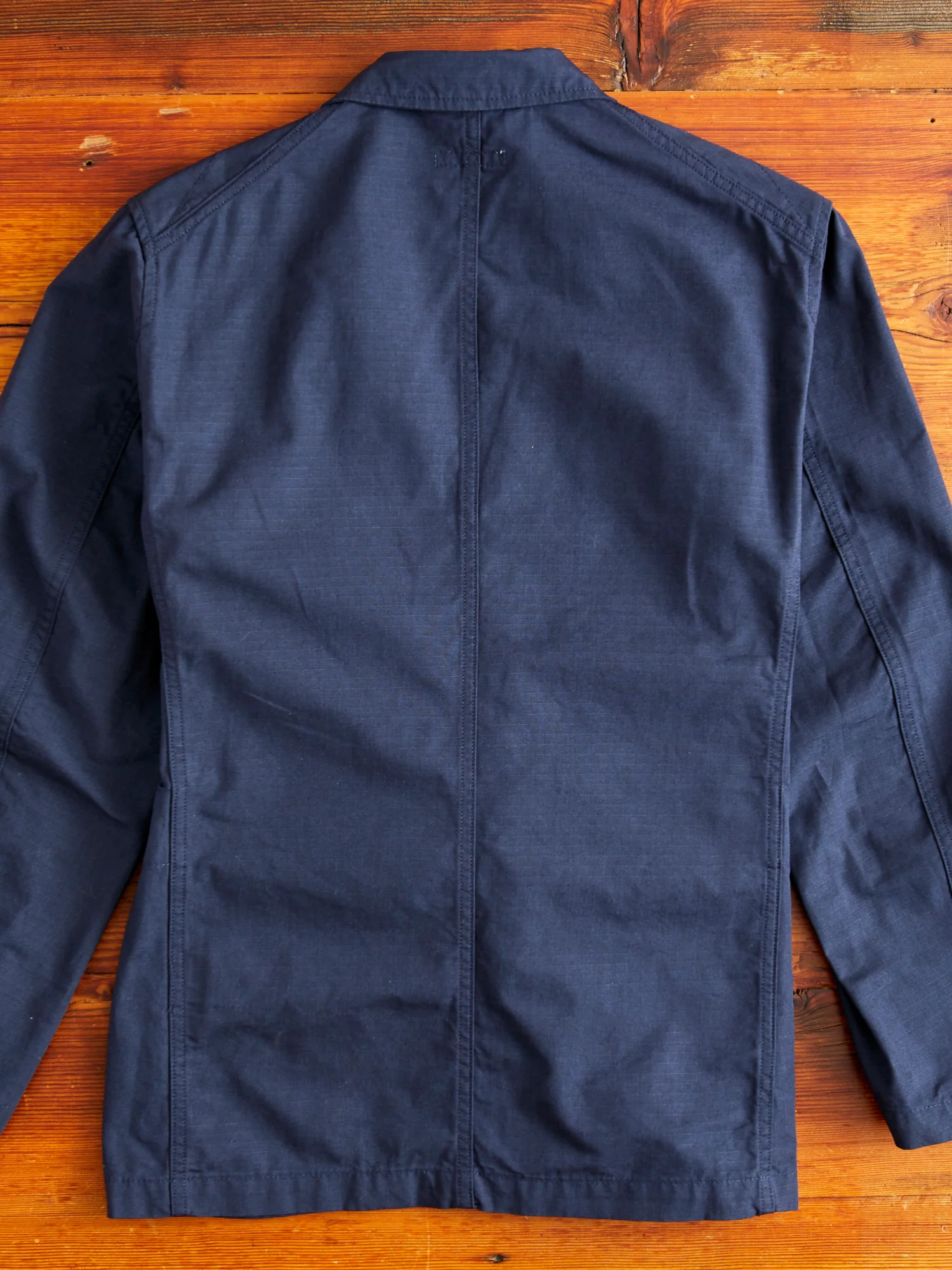 Bedford Jacket in Dark Navy Cotton Ripstop - Image 11