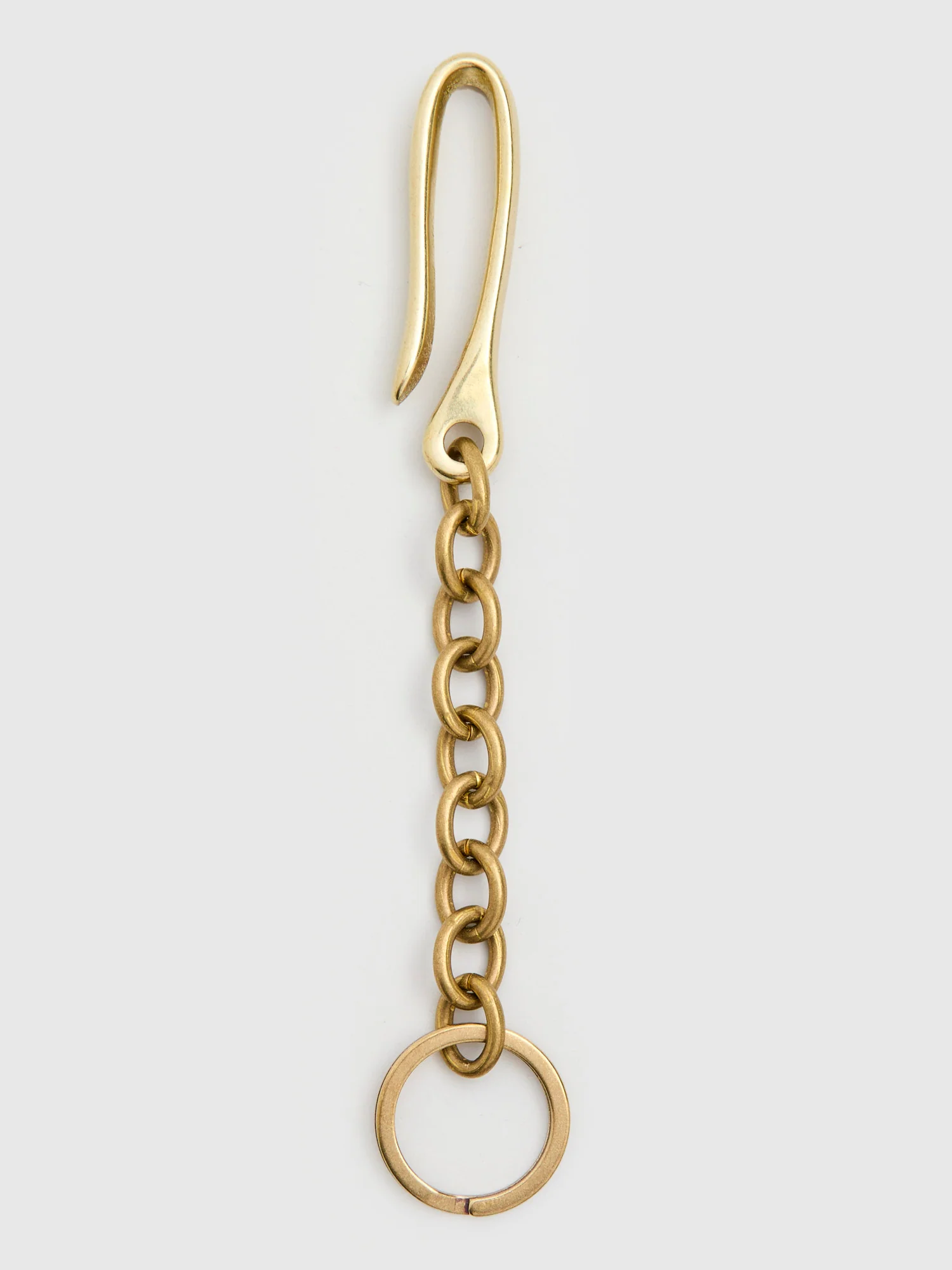 Belt Hook Chain Large in Brass