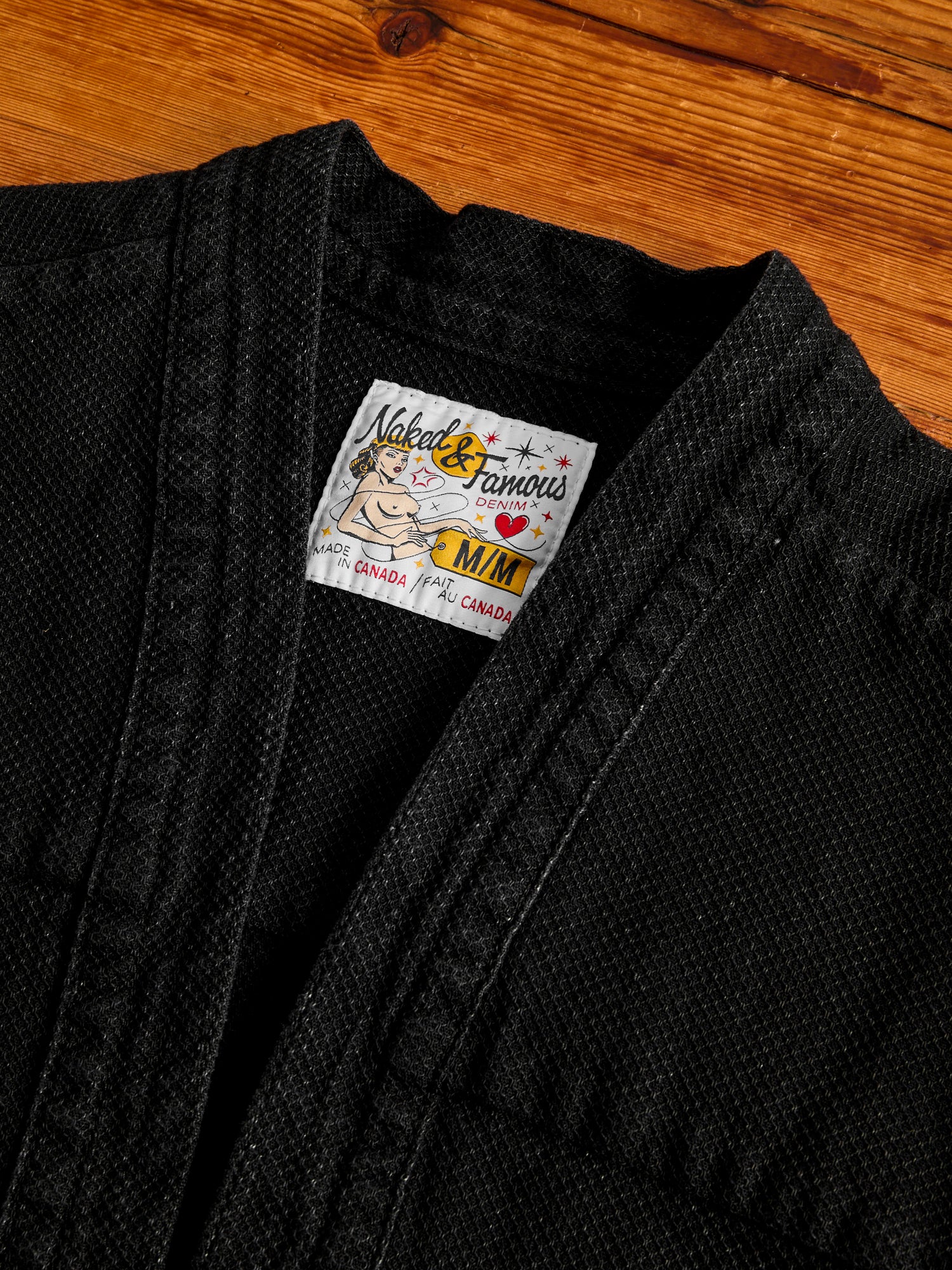 "Black Kikko" Kimono Shirt - Image 4