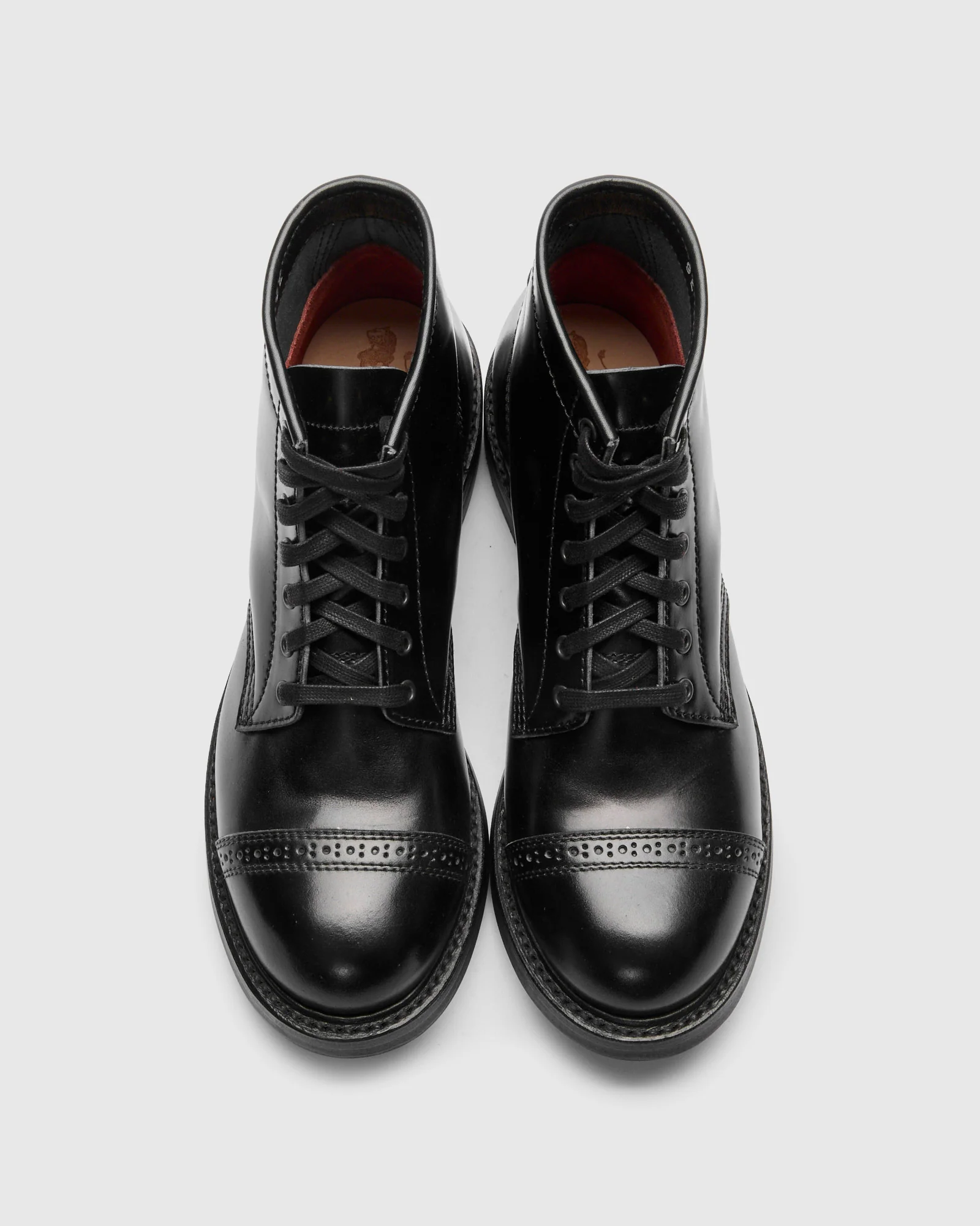 Black Ops Combat Boot in Shinki Hikaku Shell Cordovan - Image 6