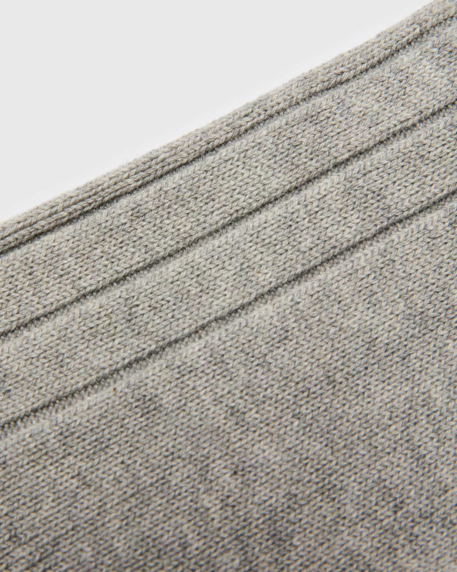 Bold Rib Crew in Grey - Image 3