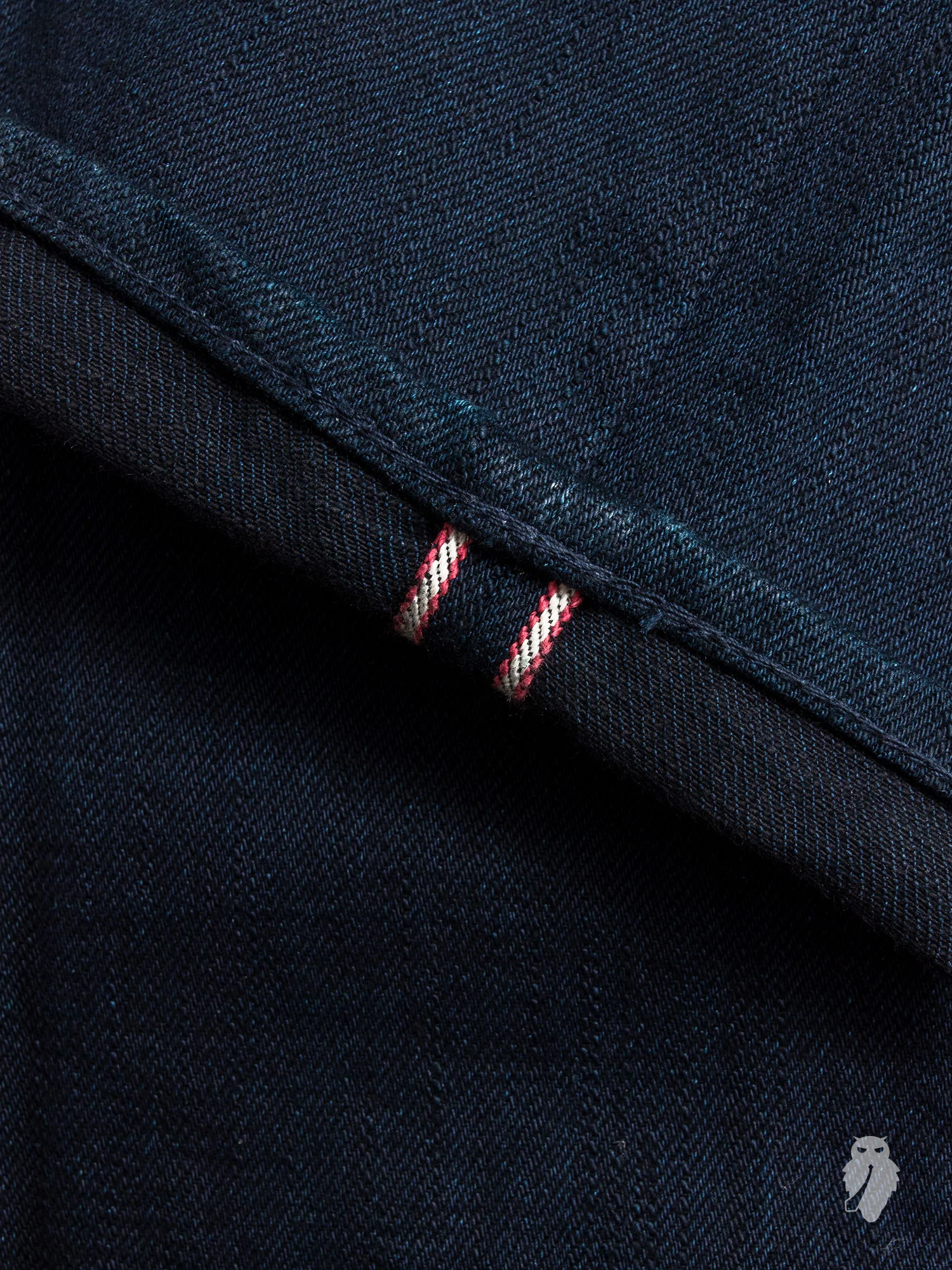 BOM012-B "Momotaro x Blue Owl" 15.7oz Selvedge Denim - Natural Tapered Fit - Image 10