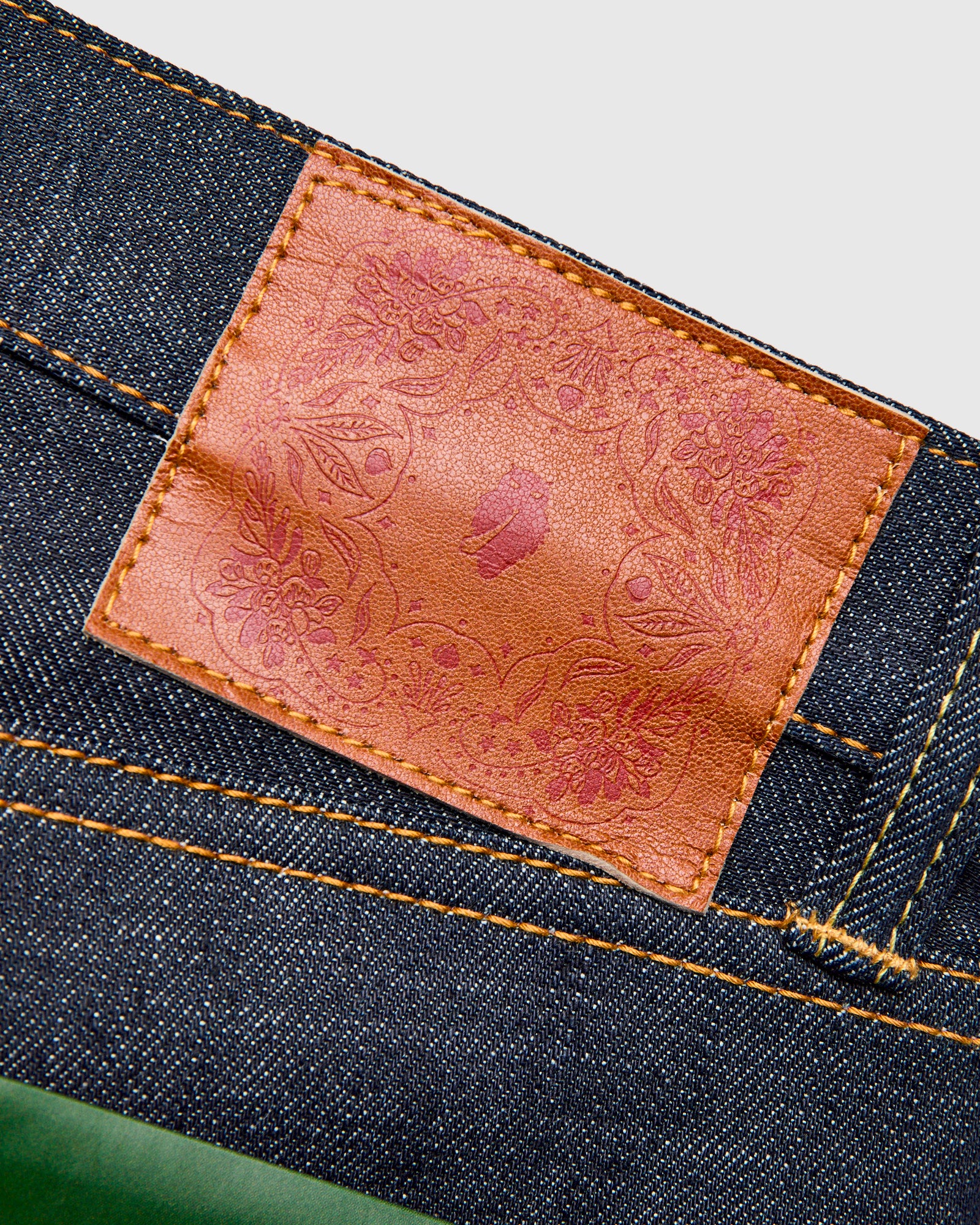 BOM017-T "Grand Indigo" 14oz Selvedge Denim - Tight Tapered Fit - Image 9