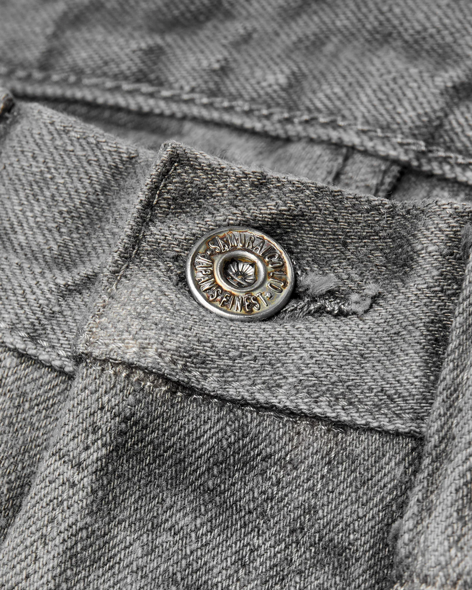 BOS211XX-SU "Shizen" 18oz Sumi Ink Selvedge Denim - Relaxed Tapered Fit - Image 8