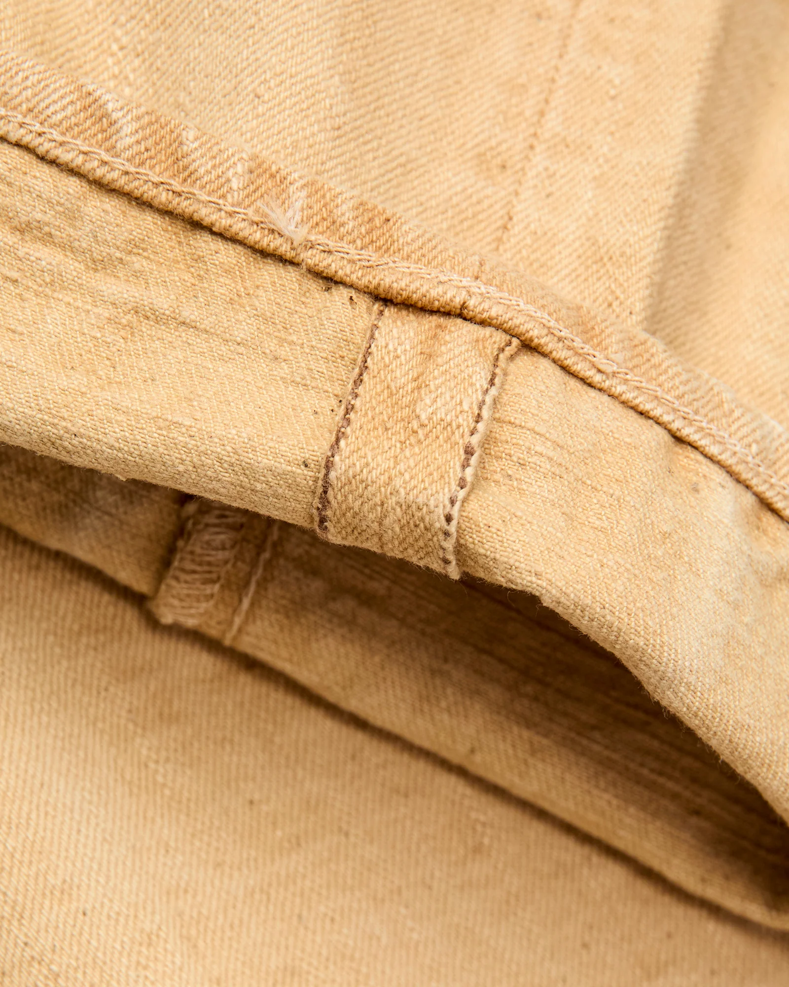 BOS710XX-SH "Shizen" 18oz Shibuki Chestnut Selvedge Denim - Slim Straight Fit - Image 11