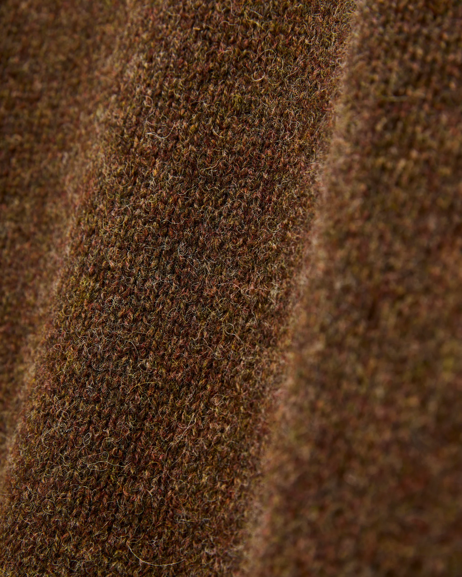 "Boxy Space Knit" Wool Sweater in Spark - Image 2