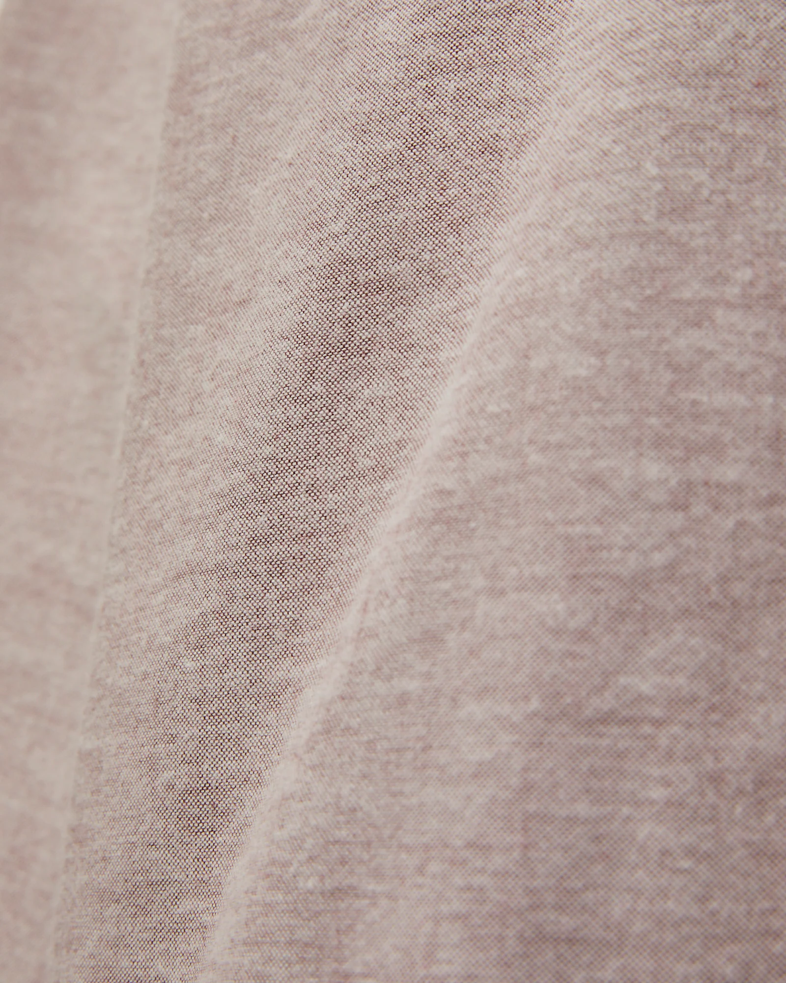 Brushed Oxford Button-Up Shirt in Bordeaux - Image 2