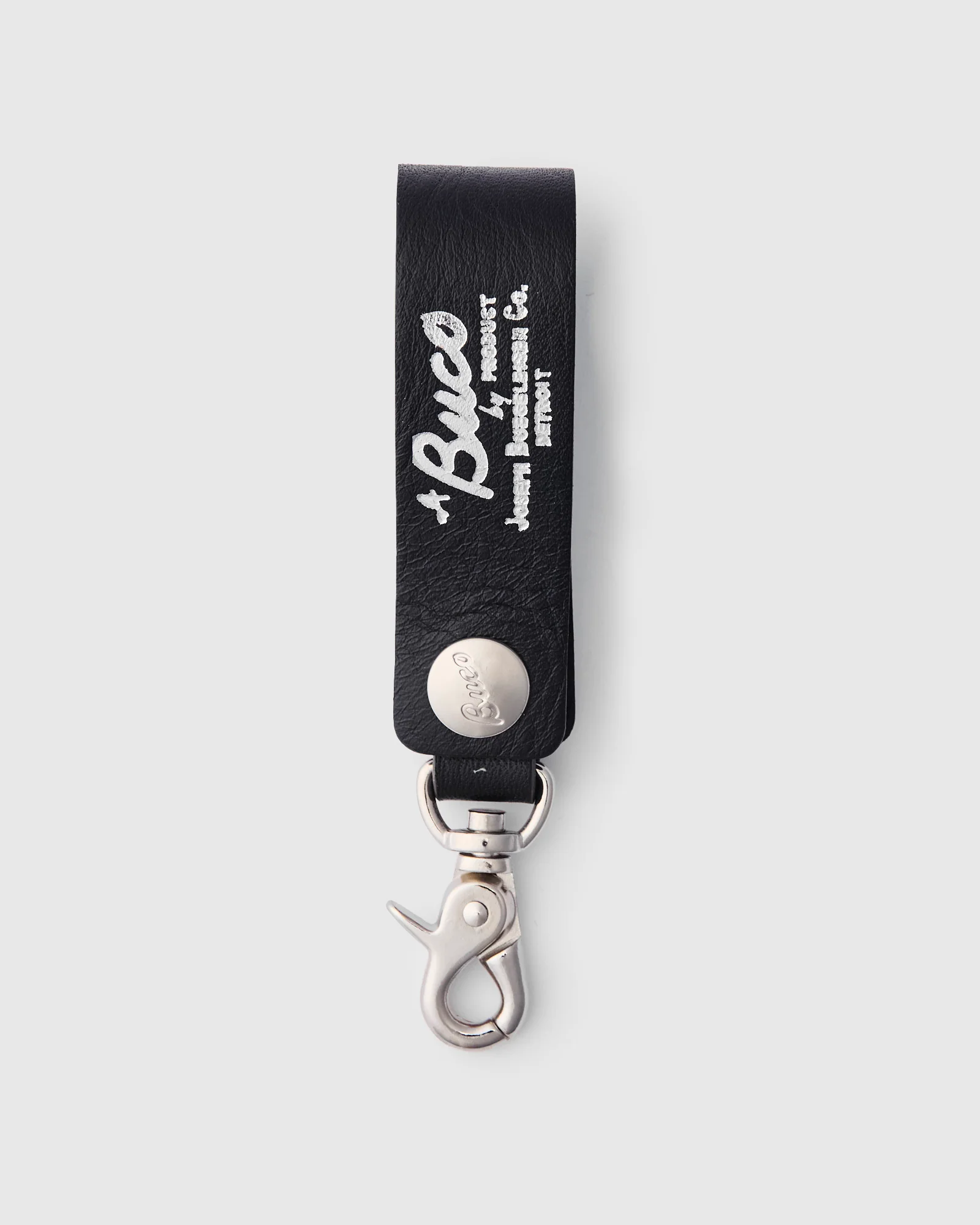 Buco Leather Motorcycle Glove Strap in Black