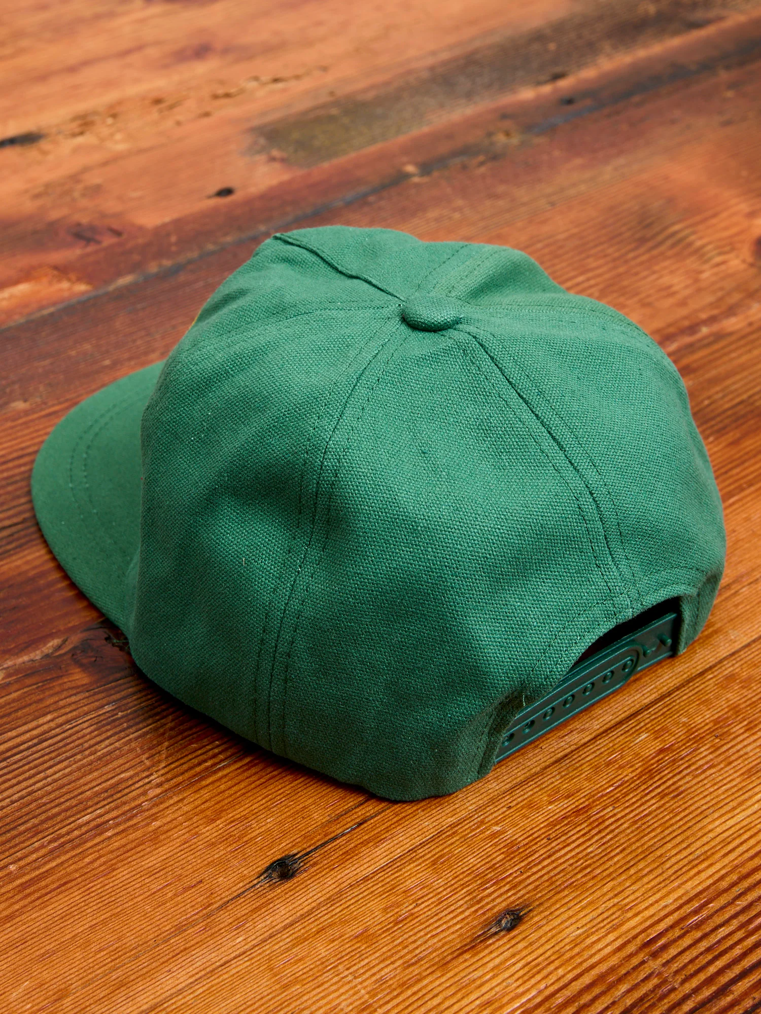Chainstitch Canvas Ranch Hat in Green - Image 2