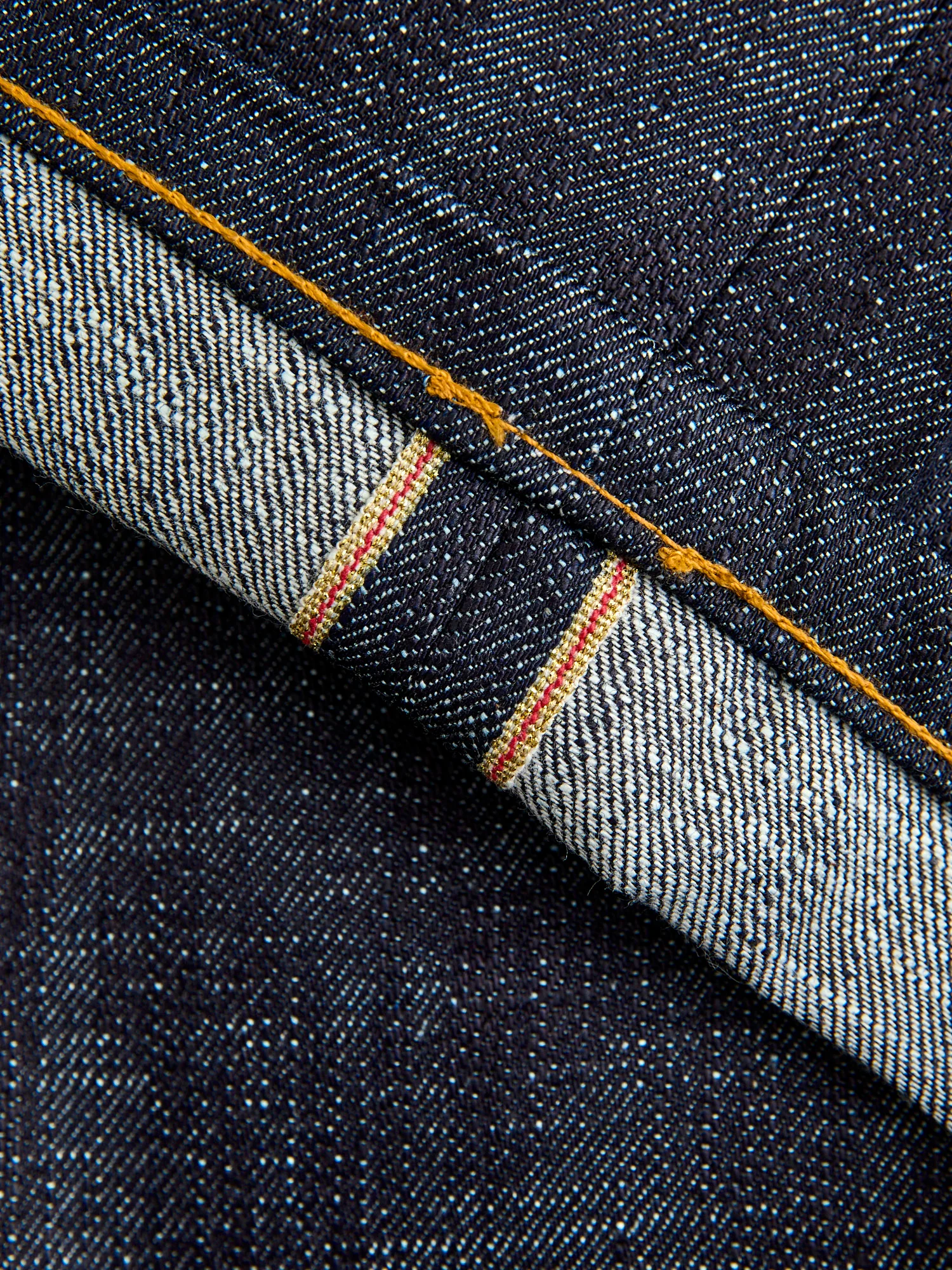 "Chinese New Year Indigo Dragon" 12.5oz Selvedge Denim - Weird Guy Fit - Image 13