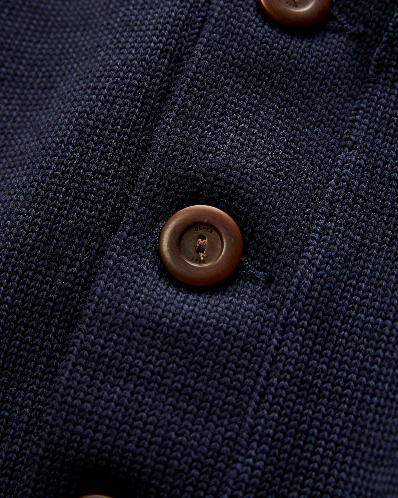 Classic Cardigan in Dark Navy - Image 4
