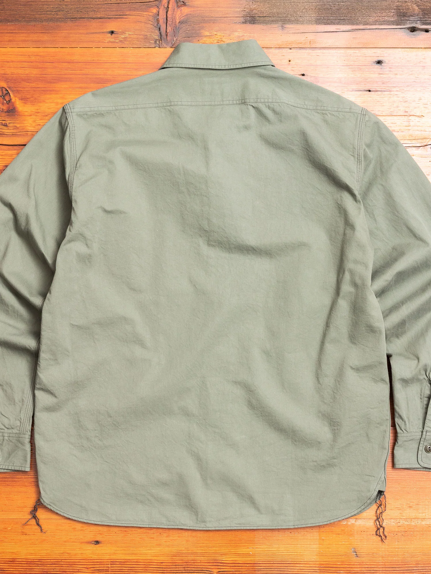 Classic Work Shirt in Olive - Image 8