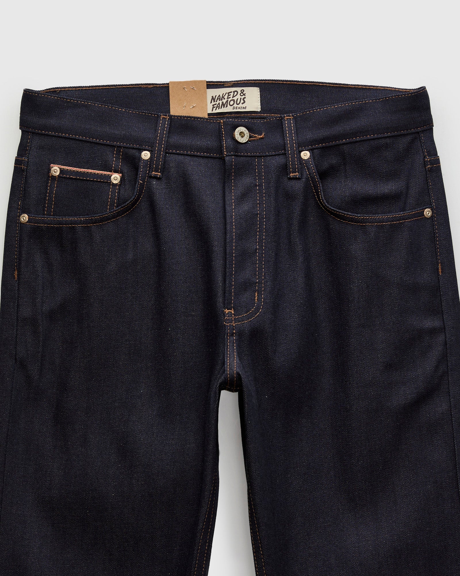 "Coffee Dye" 12.5oz Selvedge Denim - Easy Guy Fit - Image 5