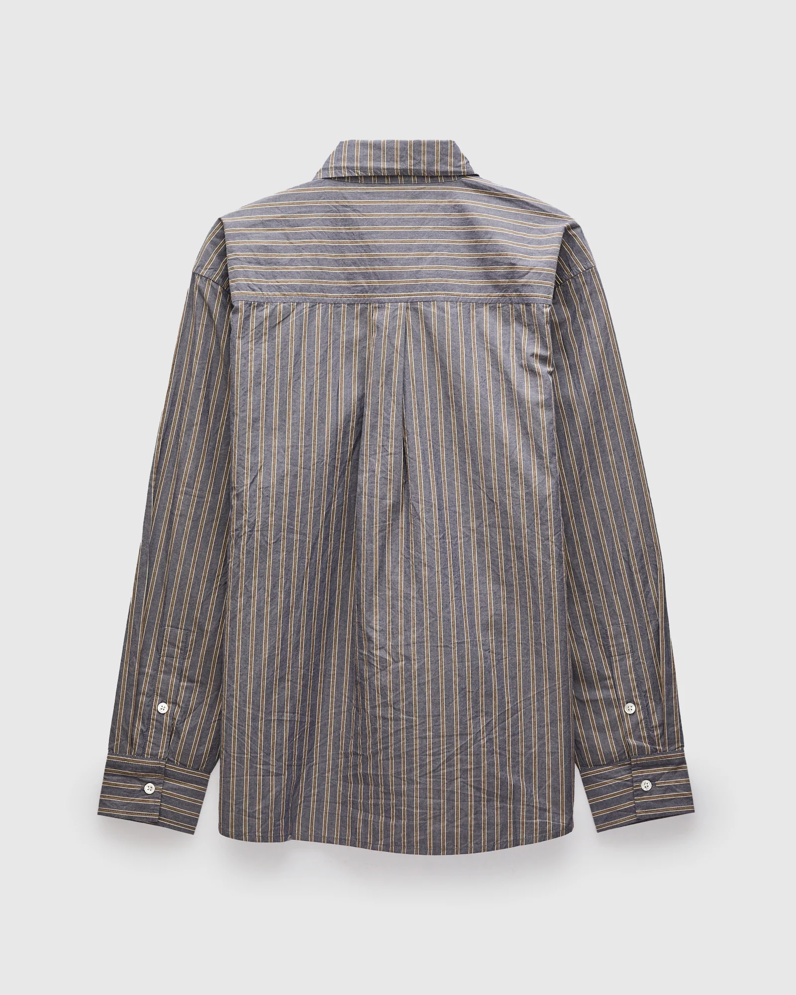 Commuter Shirt in Navy/Coyote Stripe - Image 2