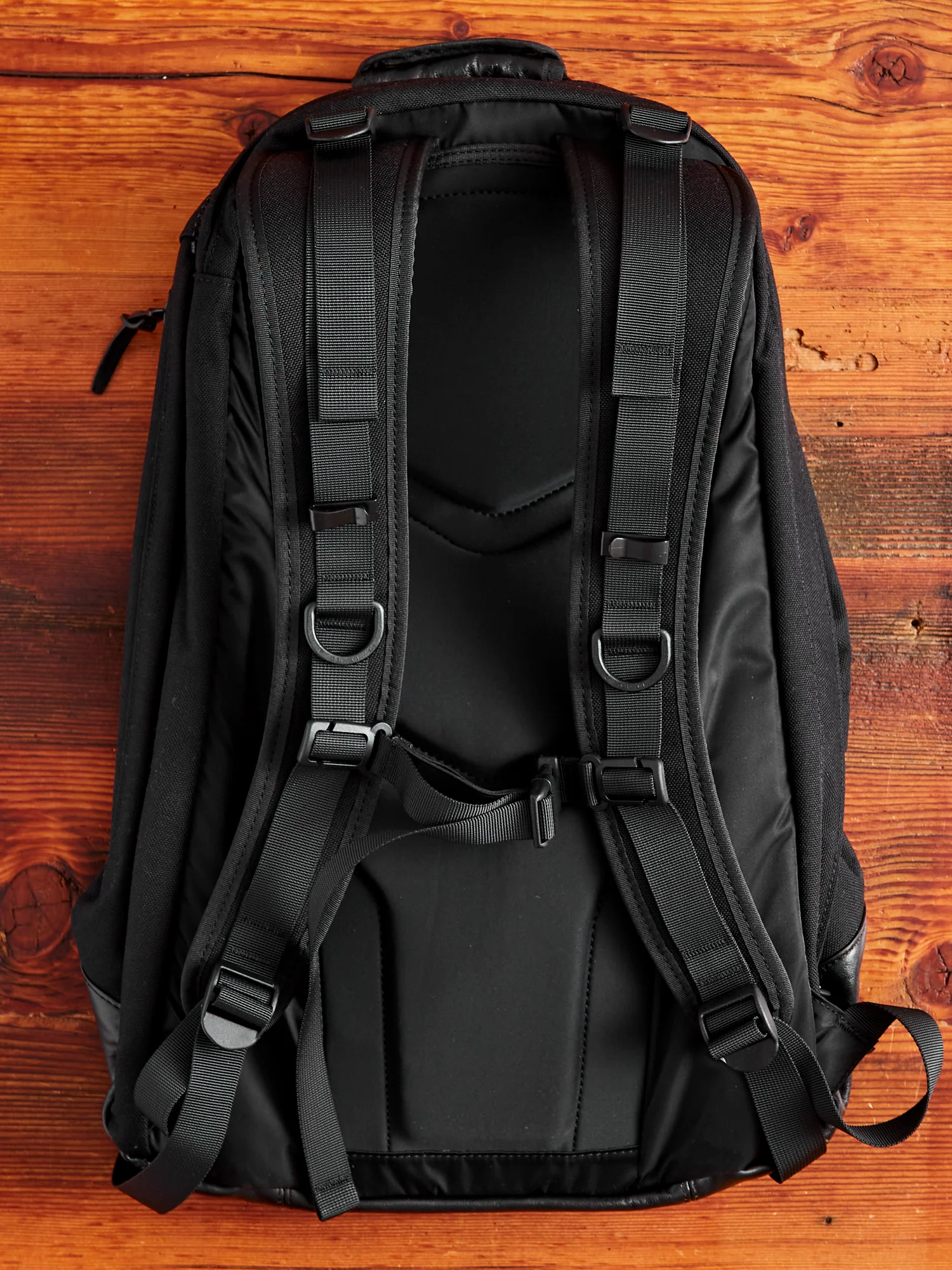 Cordura 22L Backpack in Black Lambskin - Image 5