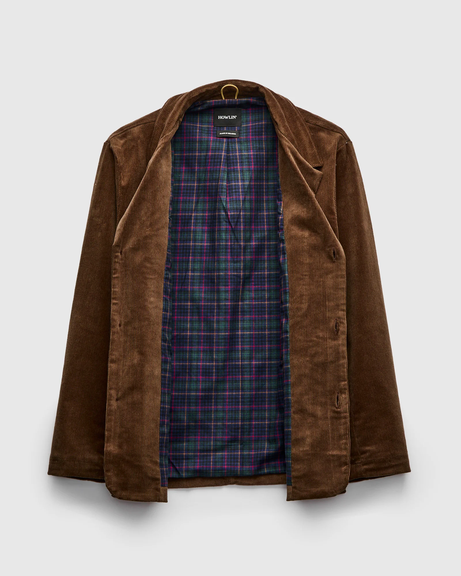 Cosmic Blazer Deluxe in Brown Corduroy - Image 3