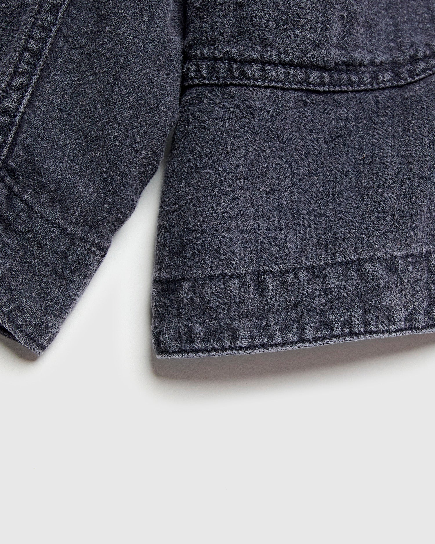 Cotton Linen Tusser Coverall in Navy - Image 6