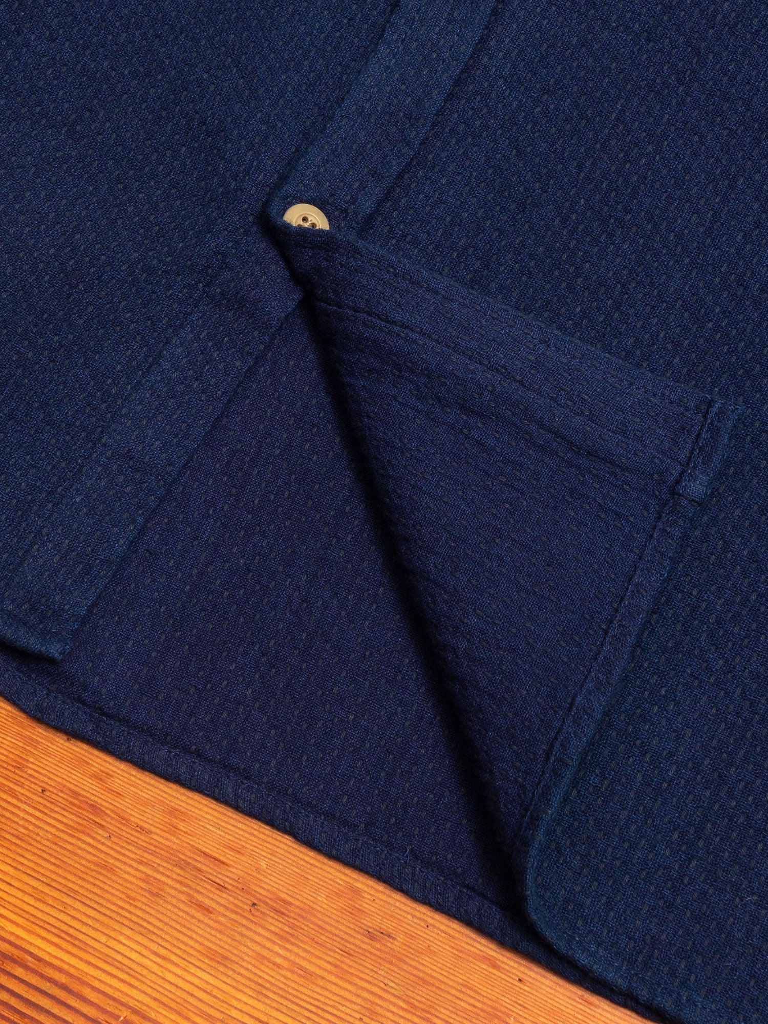 CPO Shirt in Indigo Sashiko - Image 7