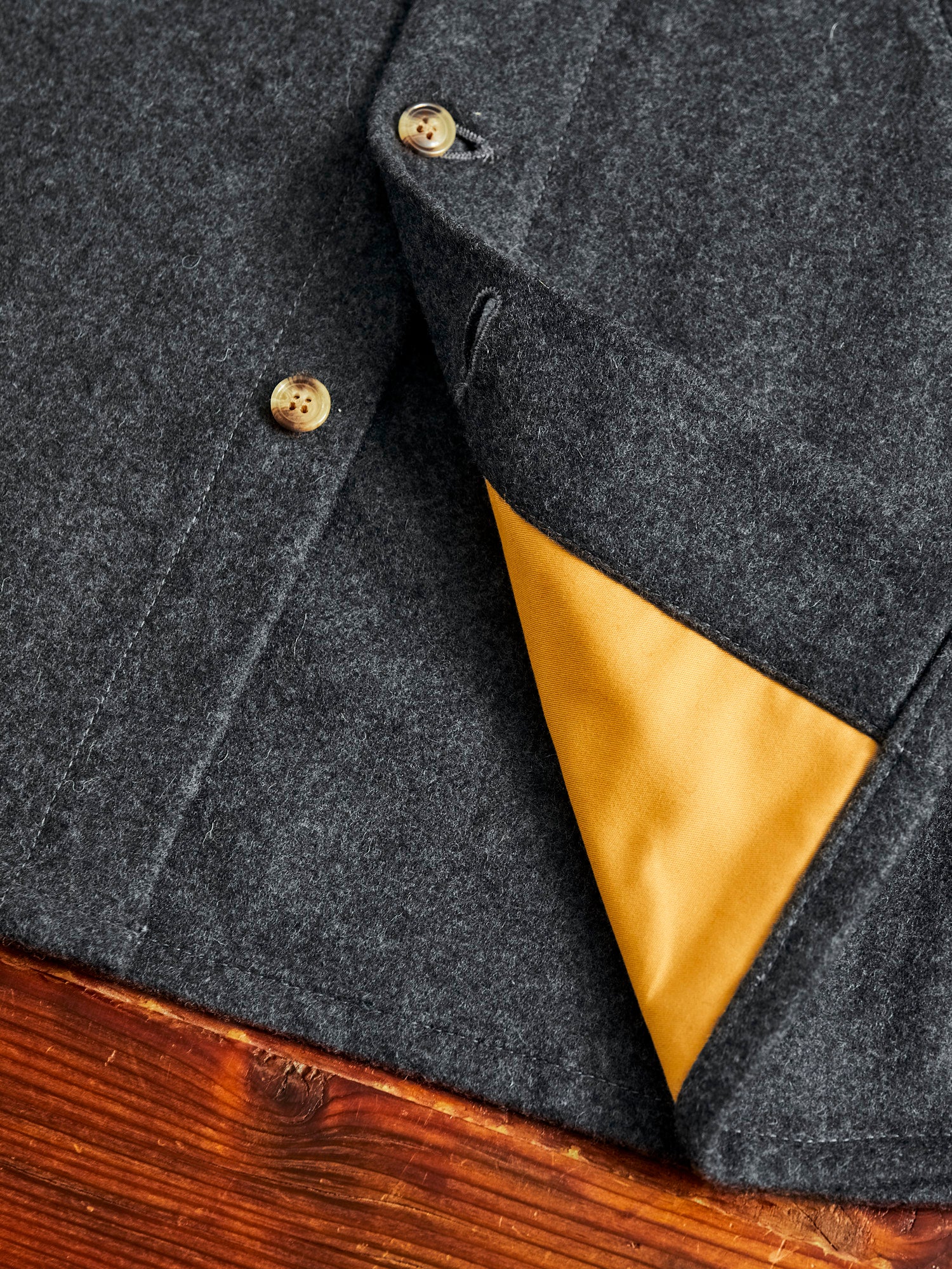 Crissman Overshirt in Charcoal - Image 8