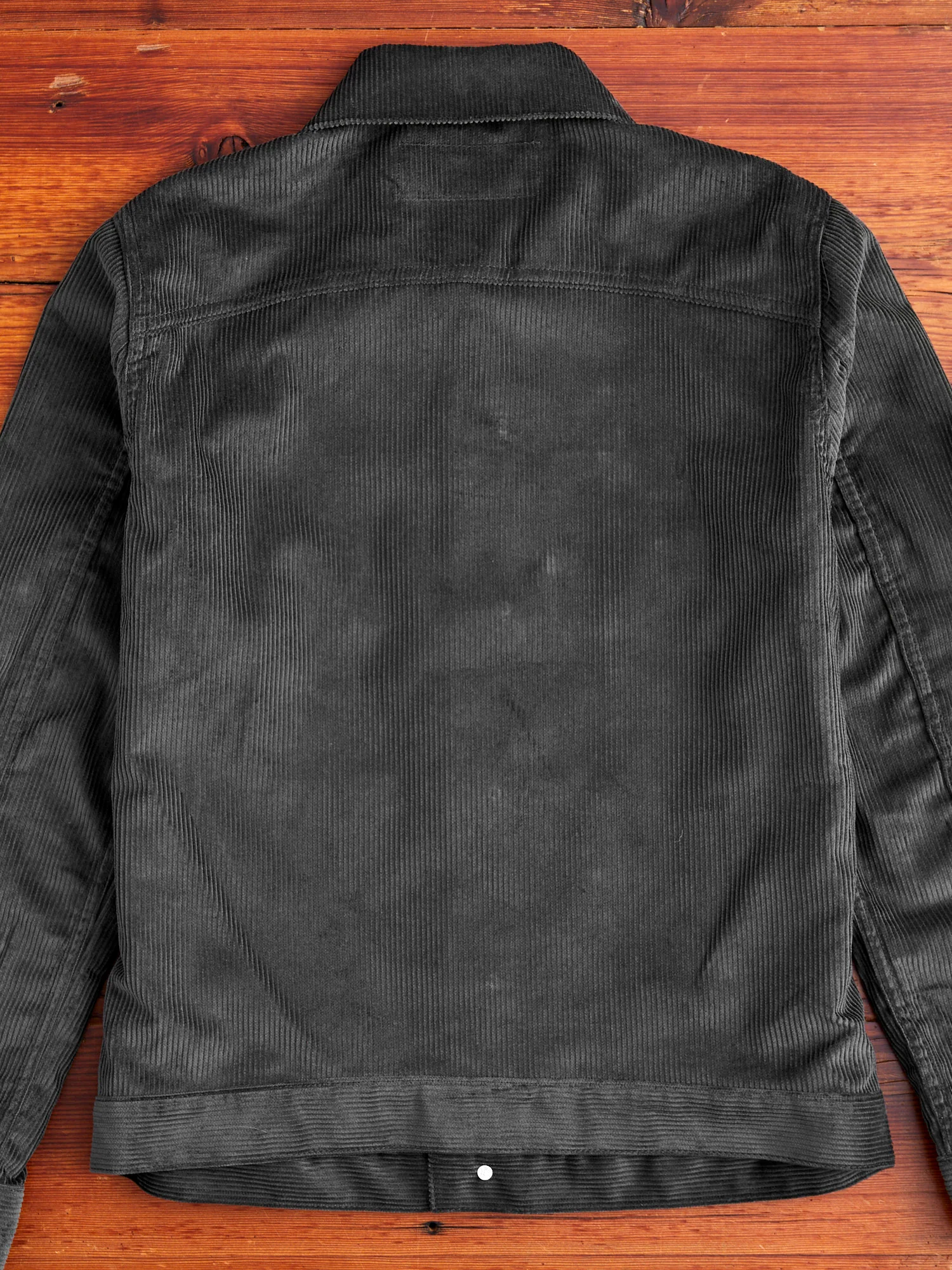 Cruiser Jacket in Grey Corduroy - Image 5