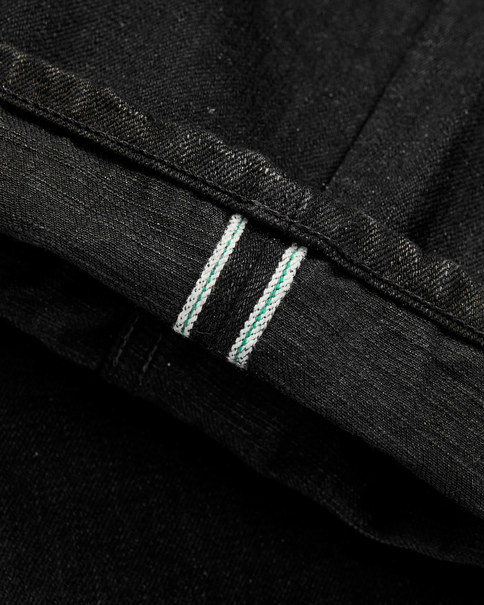 CS-220xk "Black Kibata" 13.25oz Rinsed Selvedge Denim - Classic Straight Fit - Image 12