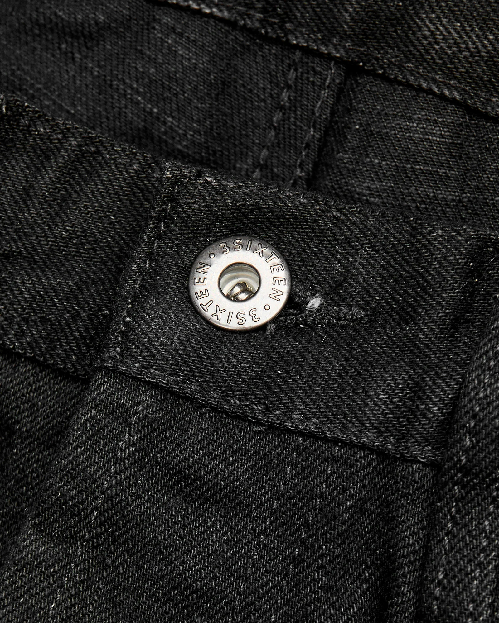 CS-220xk "Black Kibata" 13.25oz Rinsed Selvedge Denim - Classic Straight Fit - Image 7