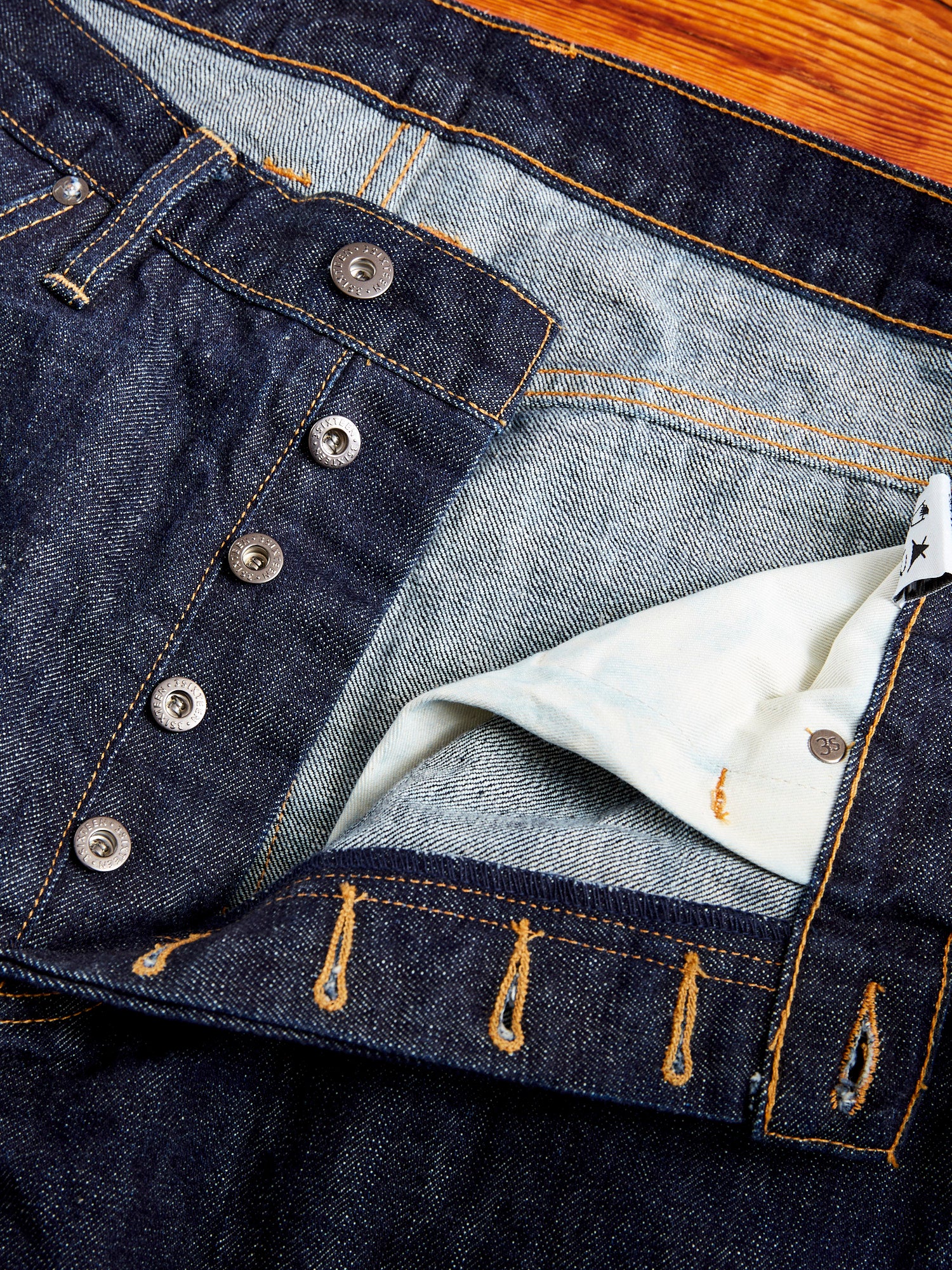 CT-BF1x "Burkina Faso" 13oz Selvedge Denim - Classic Tapered Fit - Image 7
