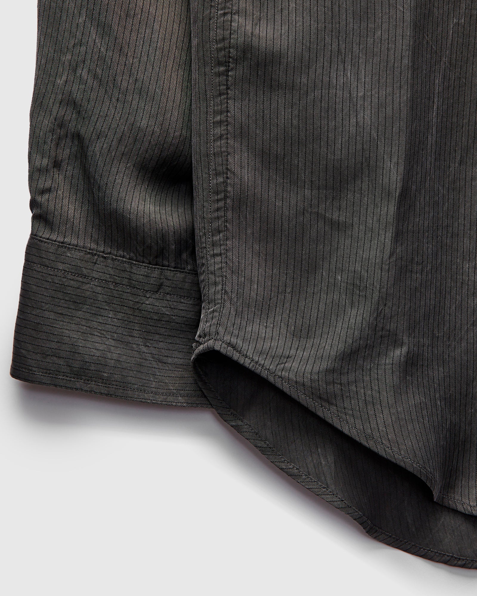 Cupra Button-Up Shirt Charcoal Stripe - Image 5