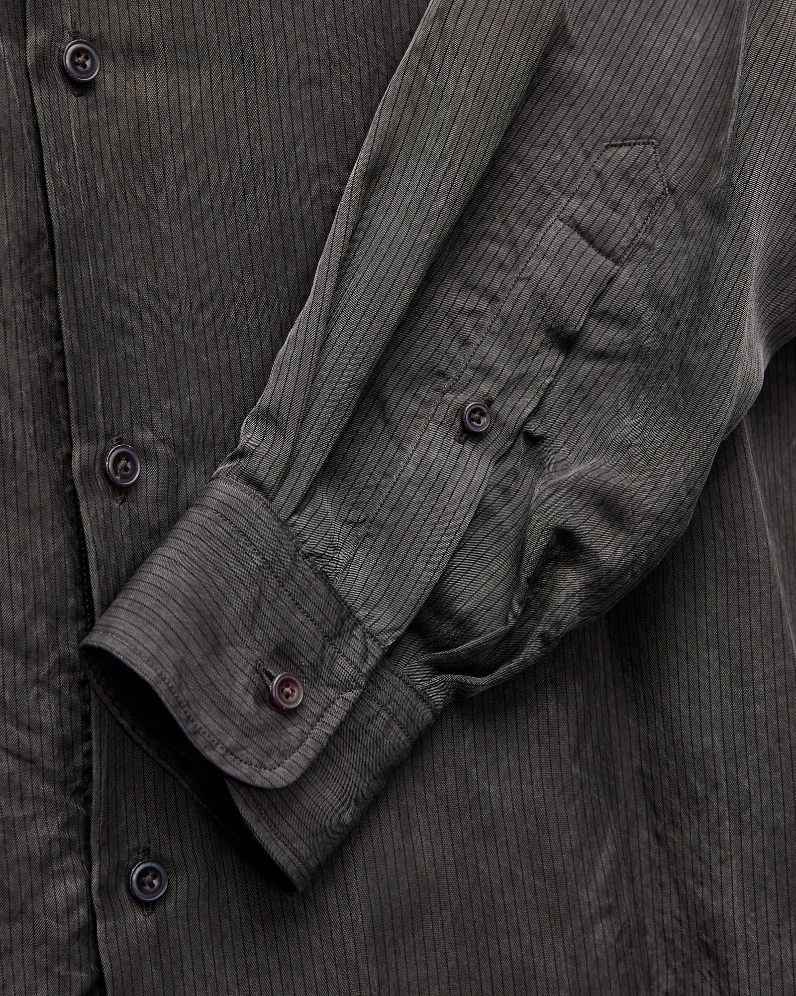 Cupra Button-Up Shirt Charcoal Stripe - Image 7