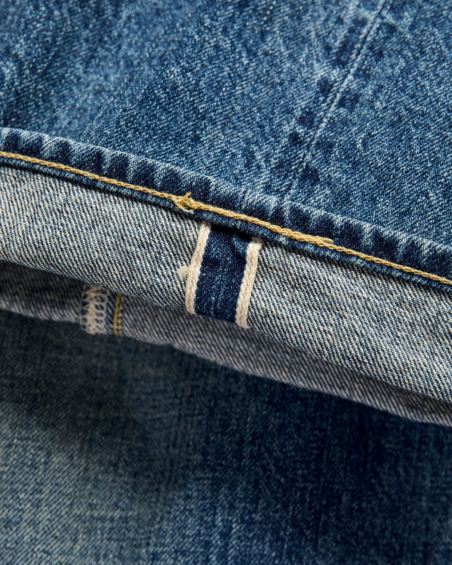 D1844US "1950s Wash" 12.5oz Selvedge Denim - Regular Straight Fit - Image 12