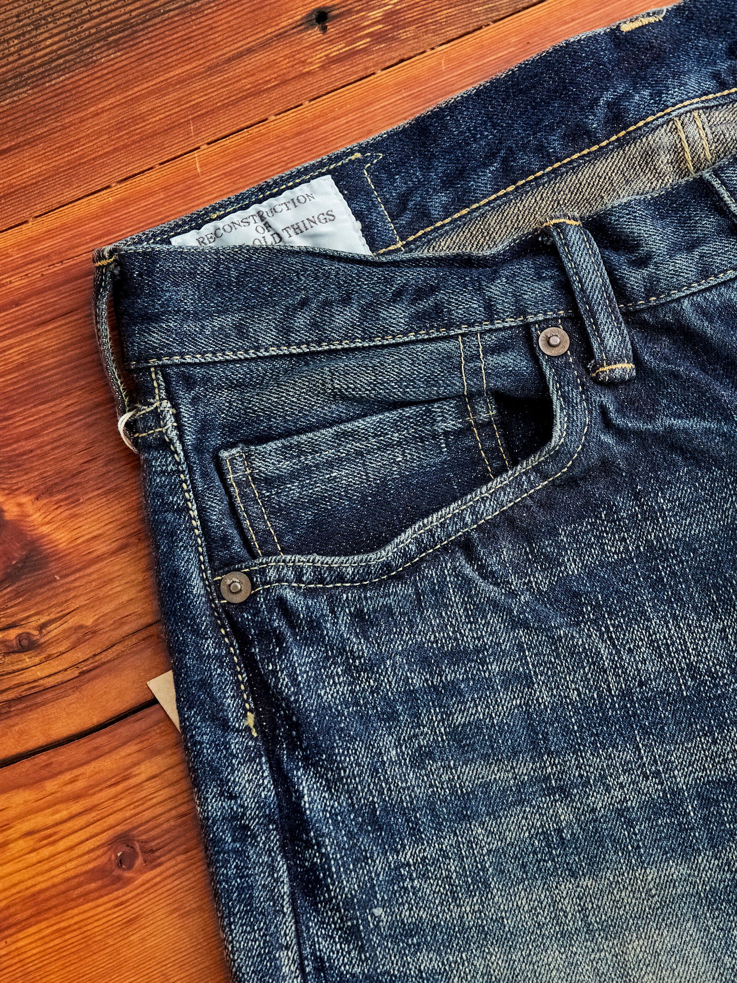 D1871US "Great War G3" 14oz Selvedge Denim - Regular Straight Fit - Image 4