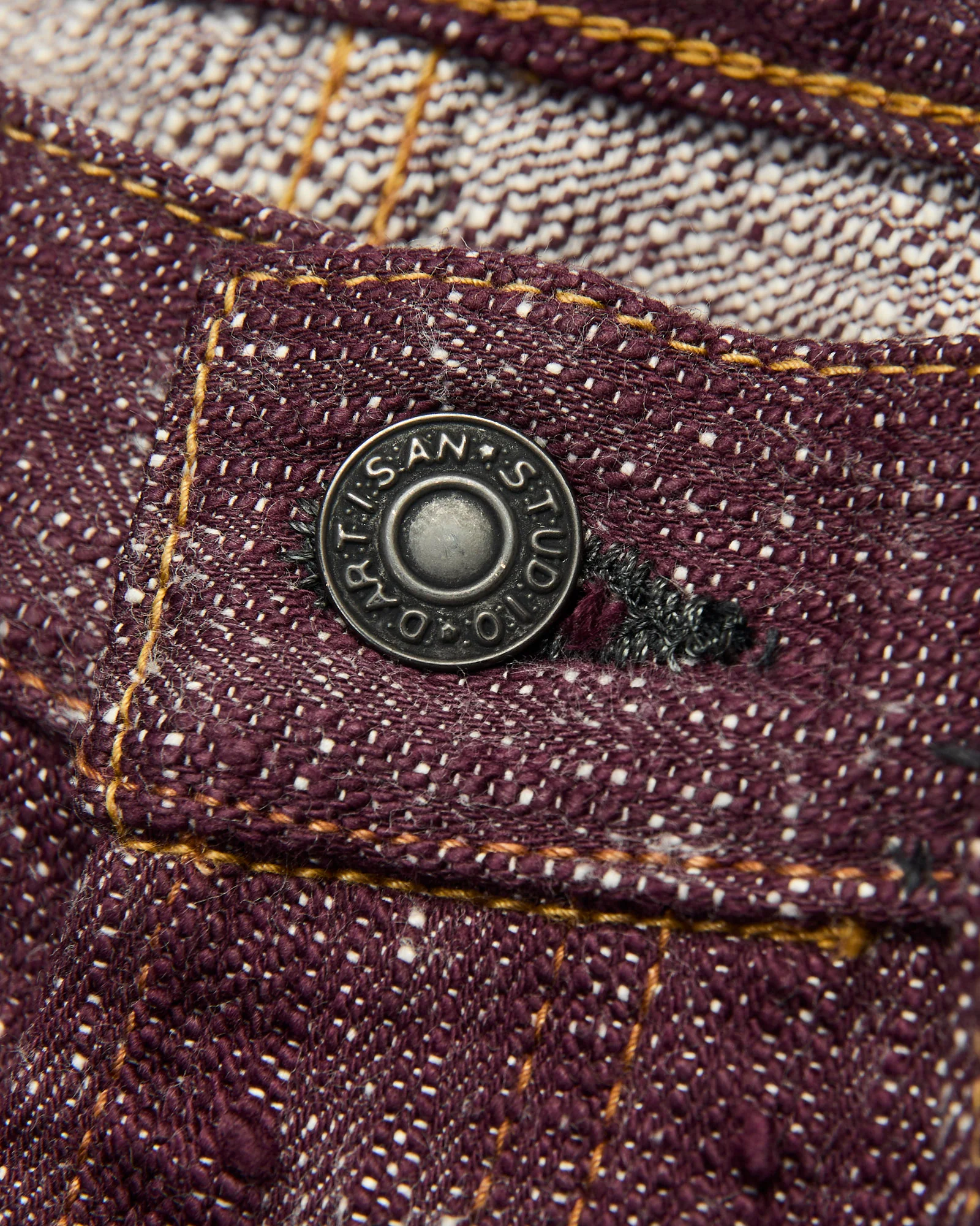 D1904S "Futa-Ai" 16oz Selvedge Denim - Regular Straight Fit - Image 6
