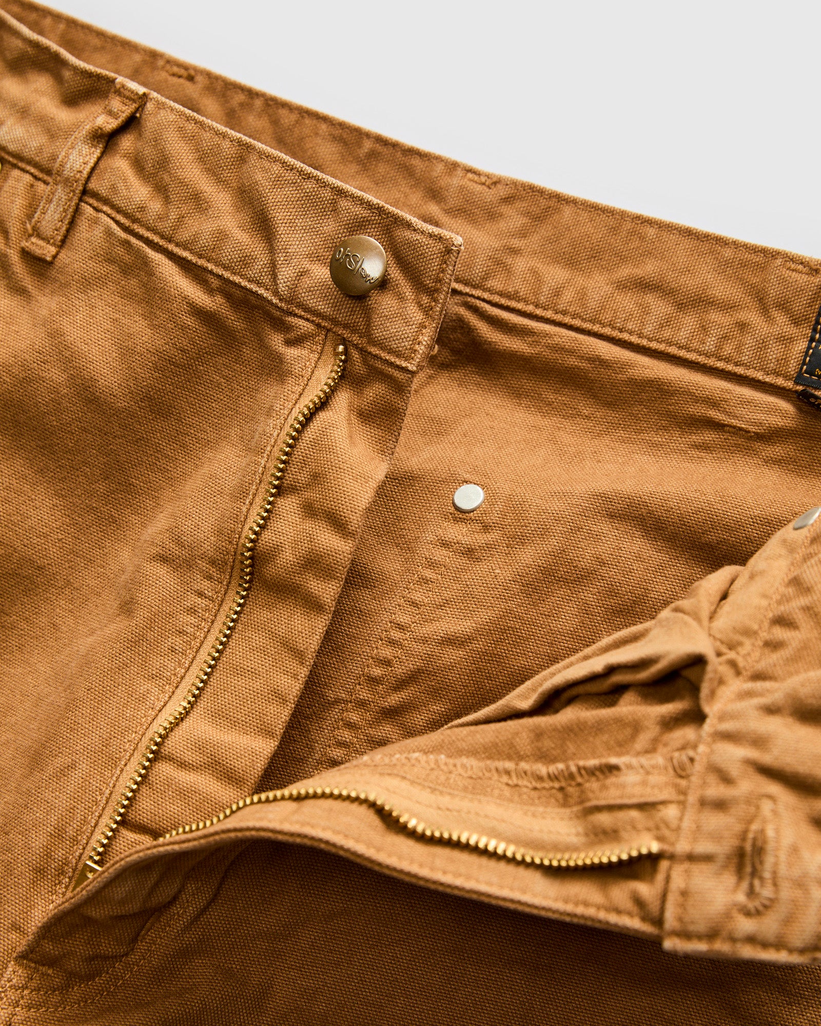 Dad's Fit Painter Pants in Brown - Image 7